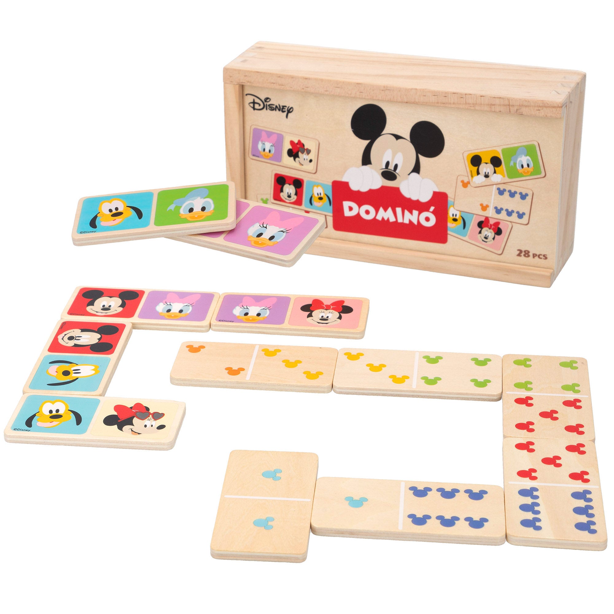 WOOMAX Disney Dominó de madera