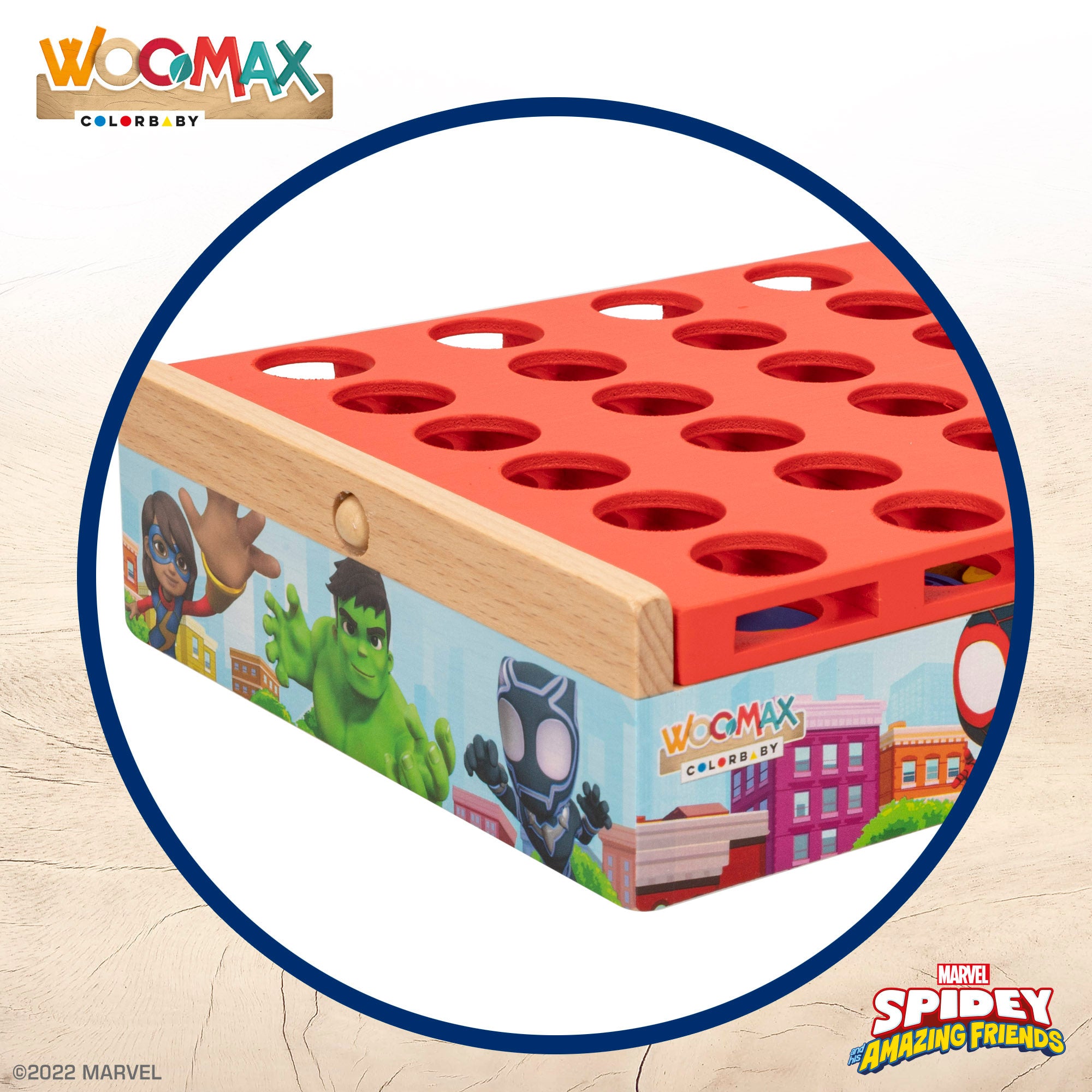WOOMAX Spidey y su superequipo Juego 4 en raya