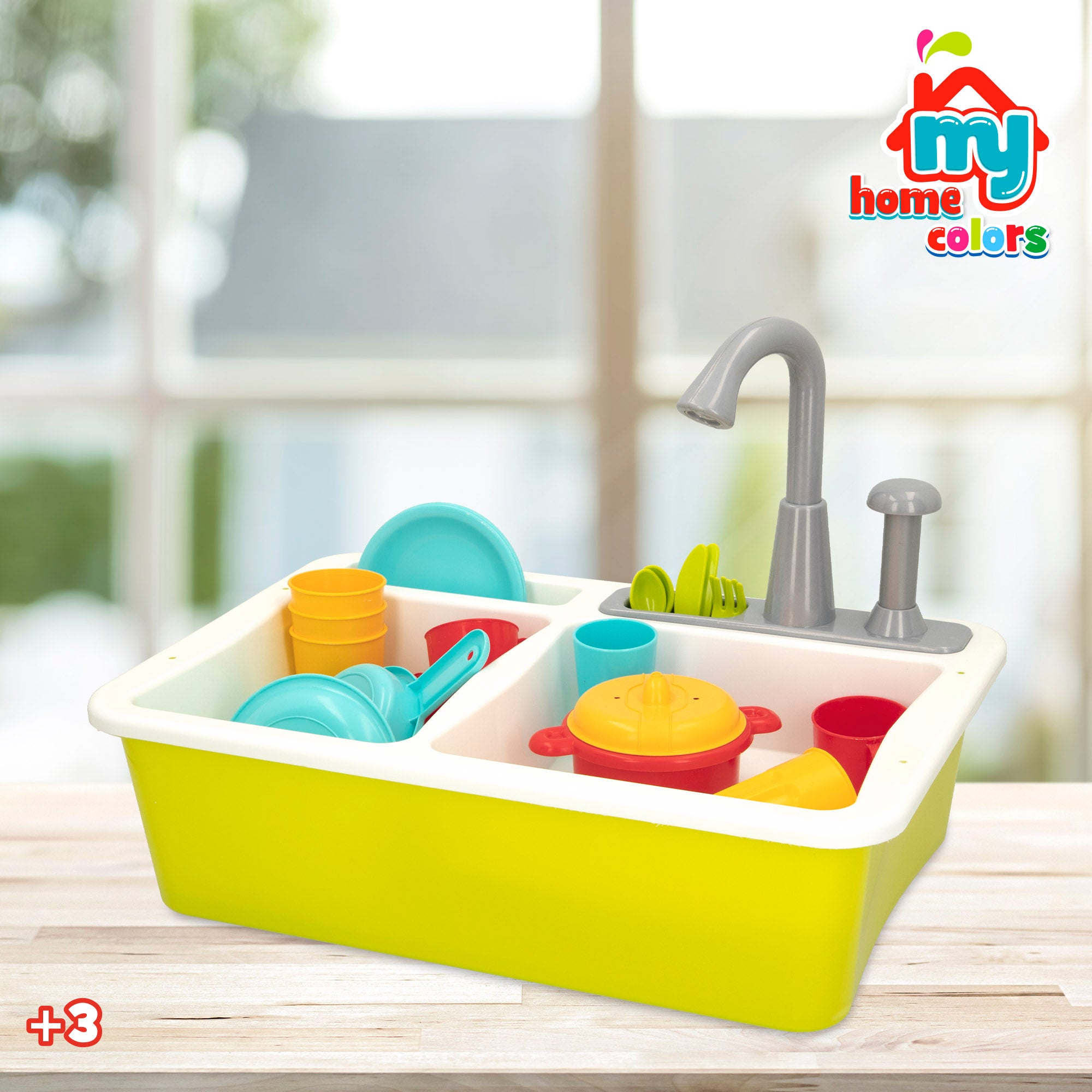 Fregadero con accesorios My Home Colors