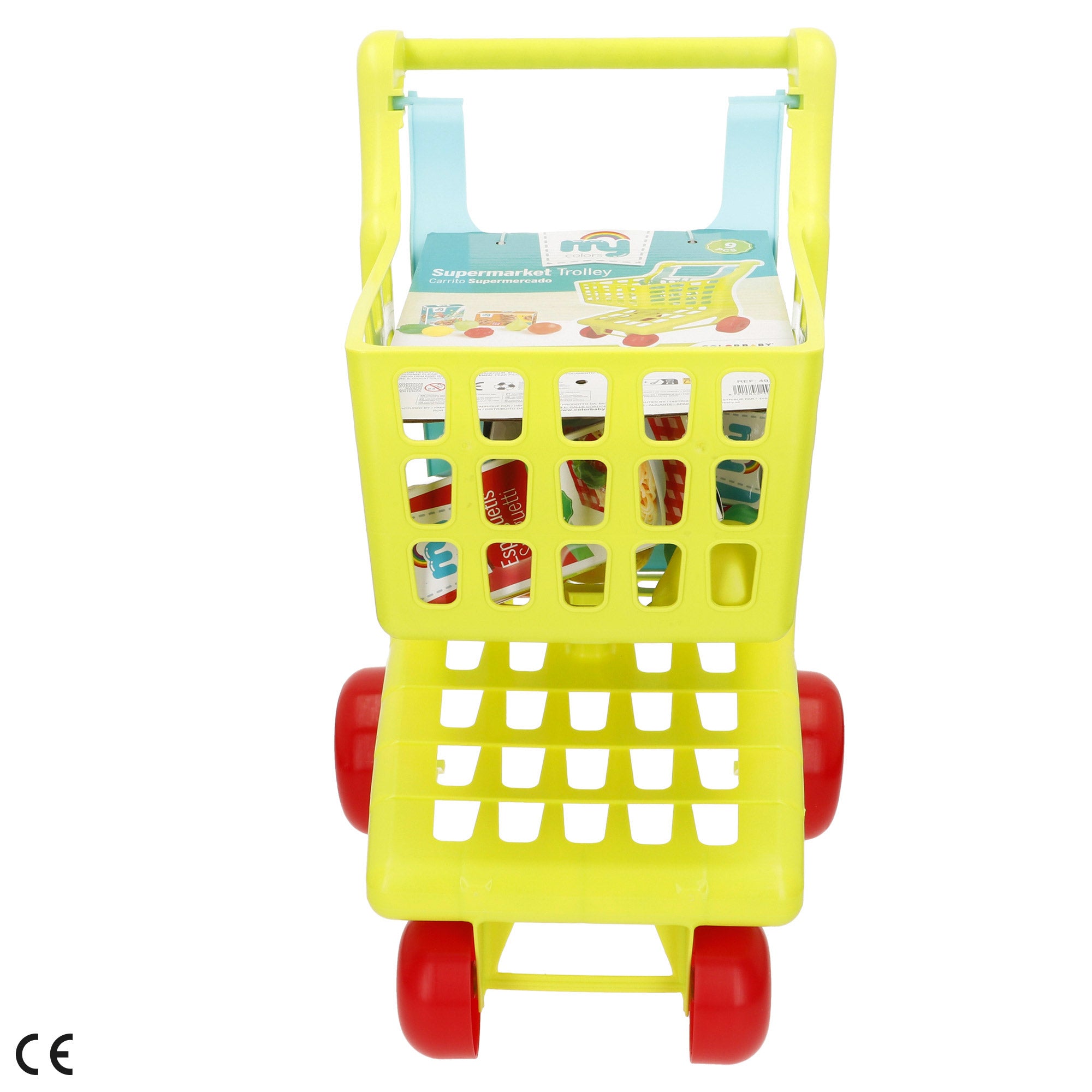 Carrito supermercado con alimentos My Home Colors