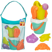 Conjunto de praia com balde e acessórios Coloridos Praia