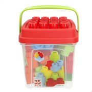 COLOR BLOCK Cubo bloques construcción 35 piezas Maxi