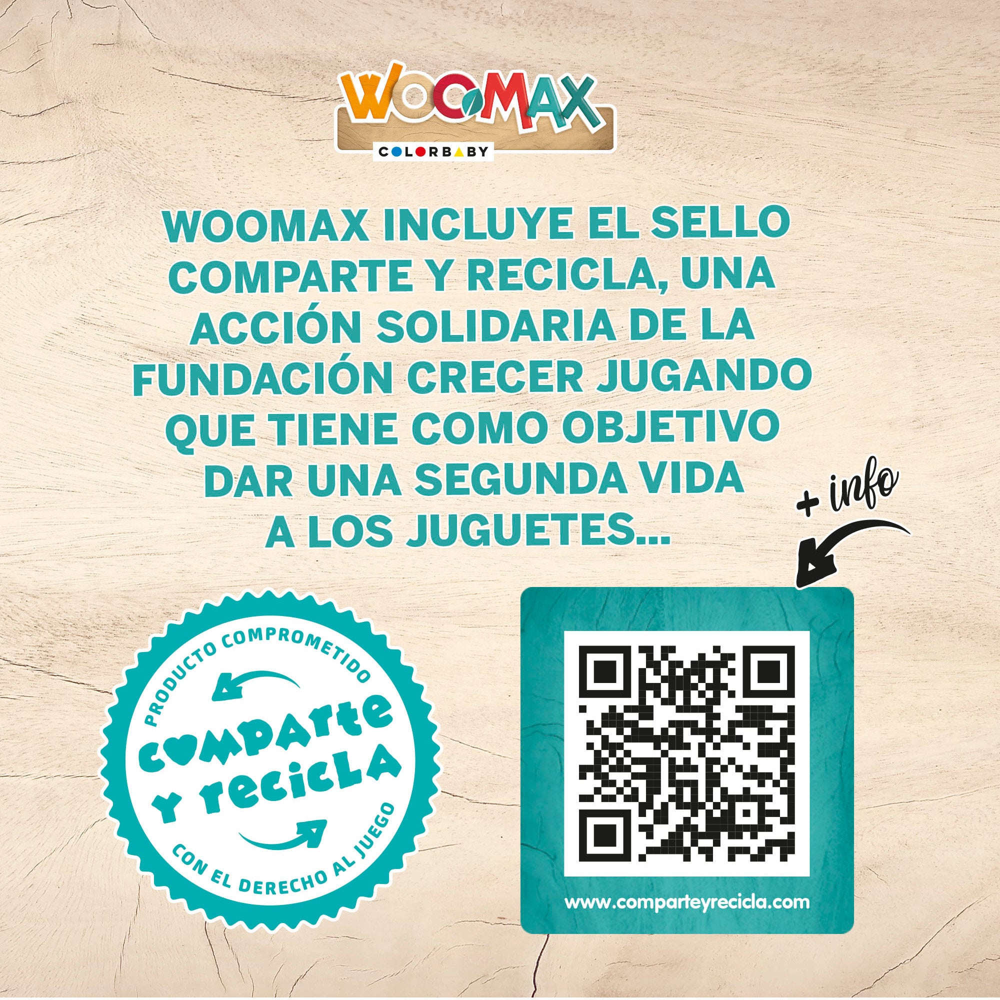 WOOMAX Casa de muñecas de madera