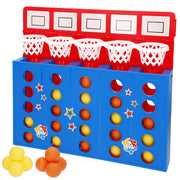 Juego cuatro en línea de canastas CB Games