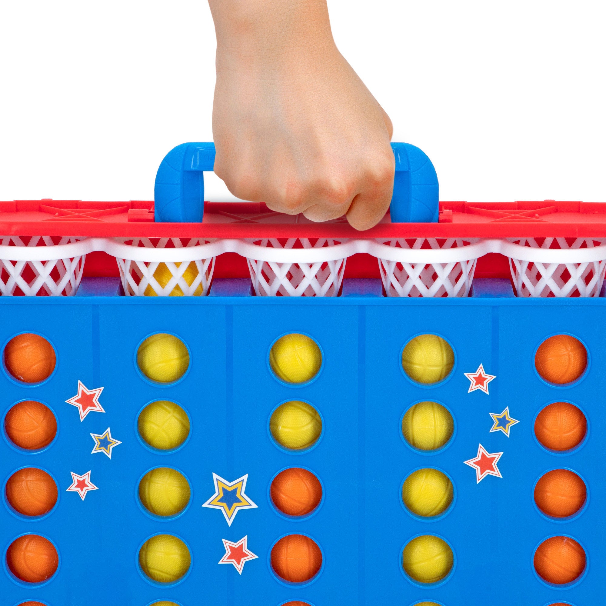 Juego cuatro en línea de canastas CB Games