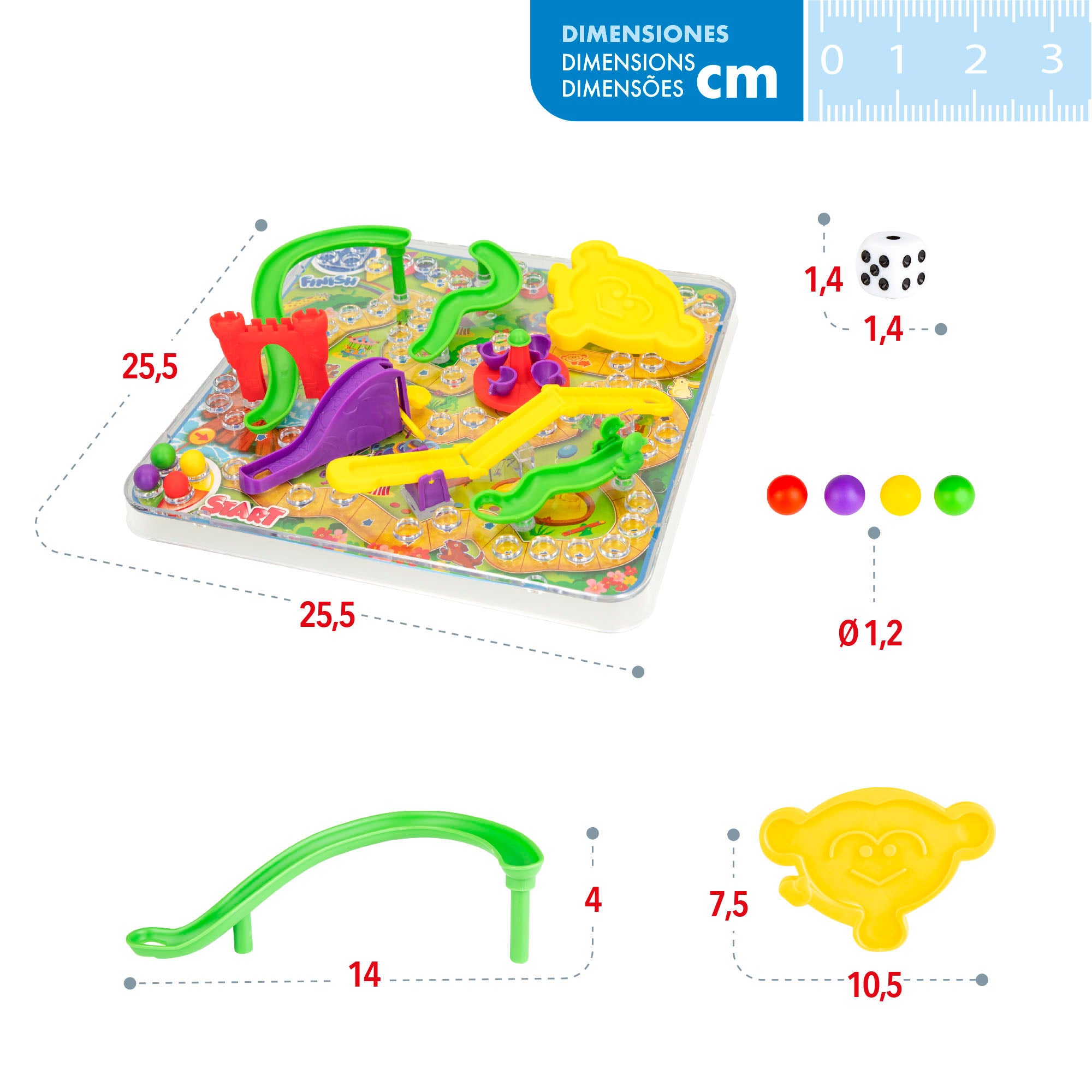 Juego serpientes y escaleras CB Games