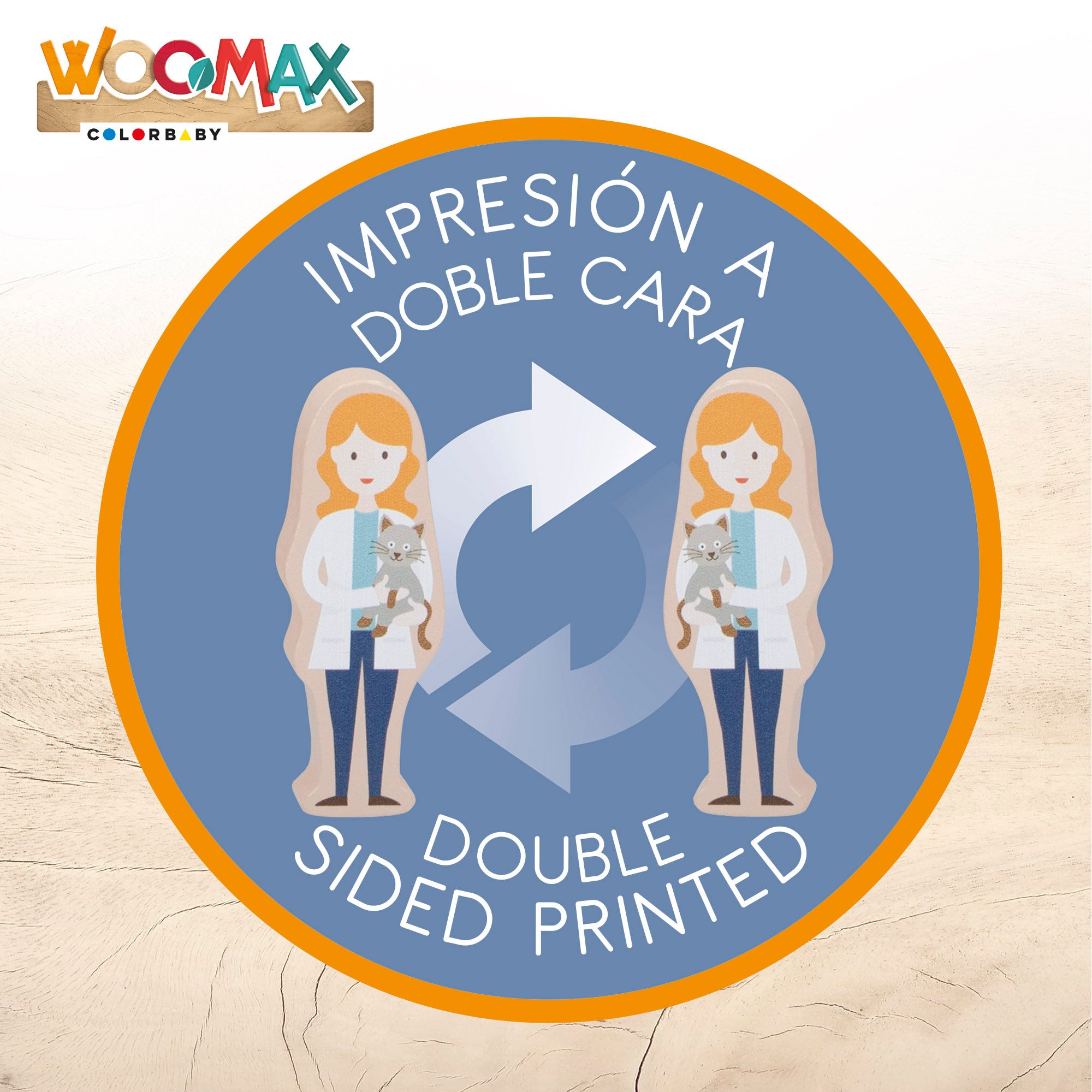 WOOMAX Hospital veterinario de madera