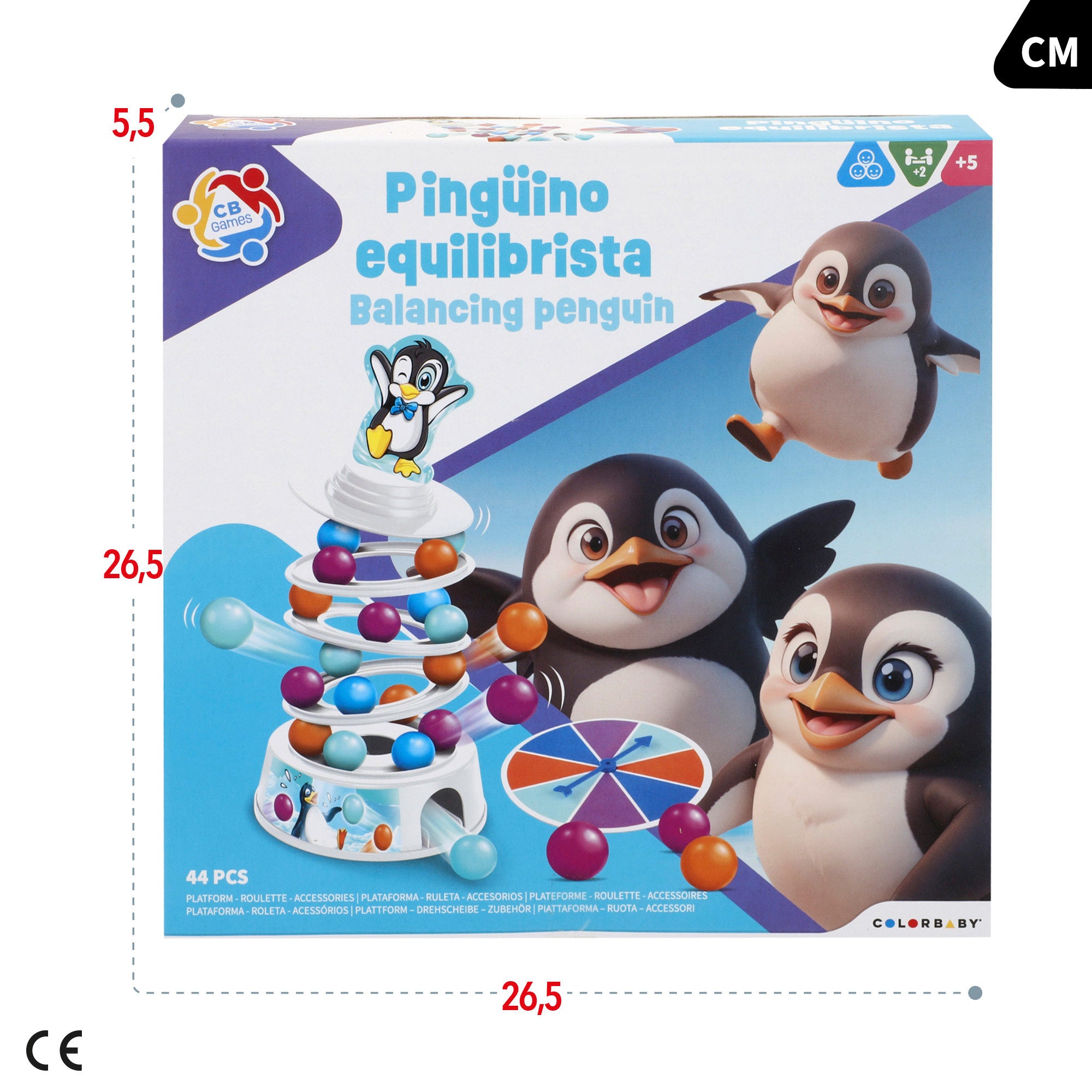 Jogo de equilíbrio de pinguins da CB Games