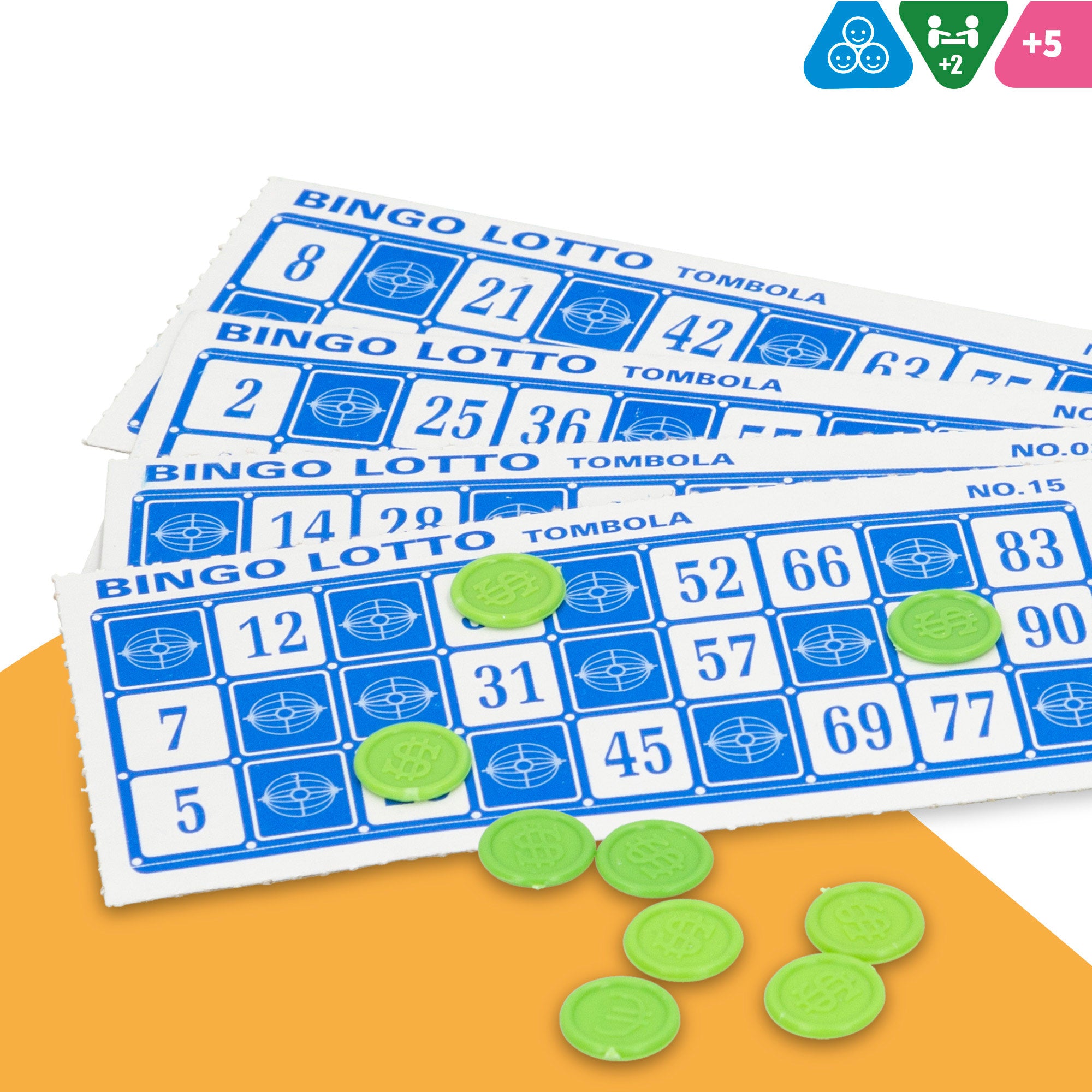 Bingo 90 bolas y 48 cartones CB Games