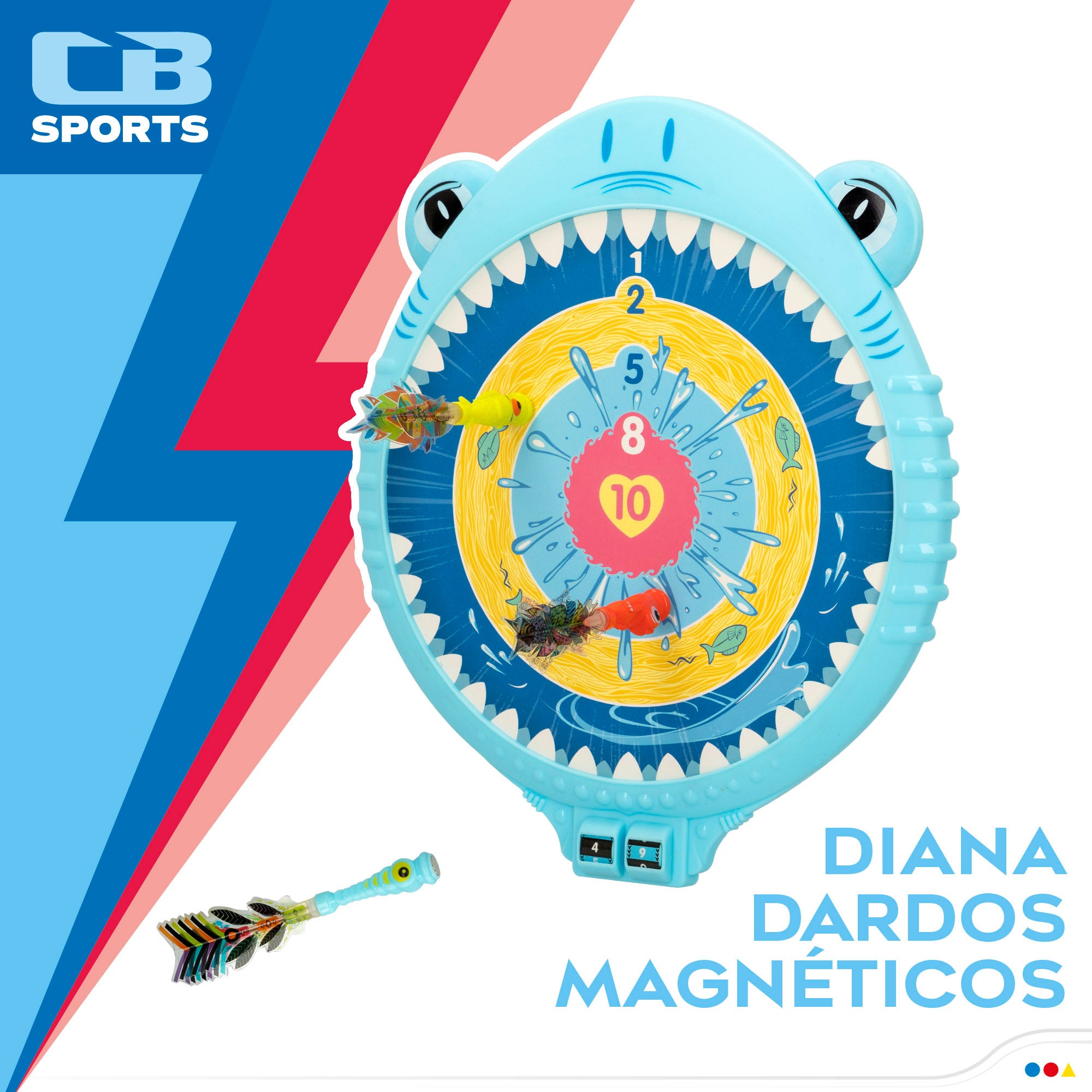 Diana dardos magnéticos CB Toys