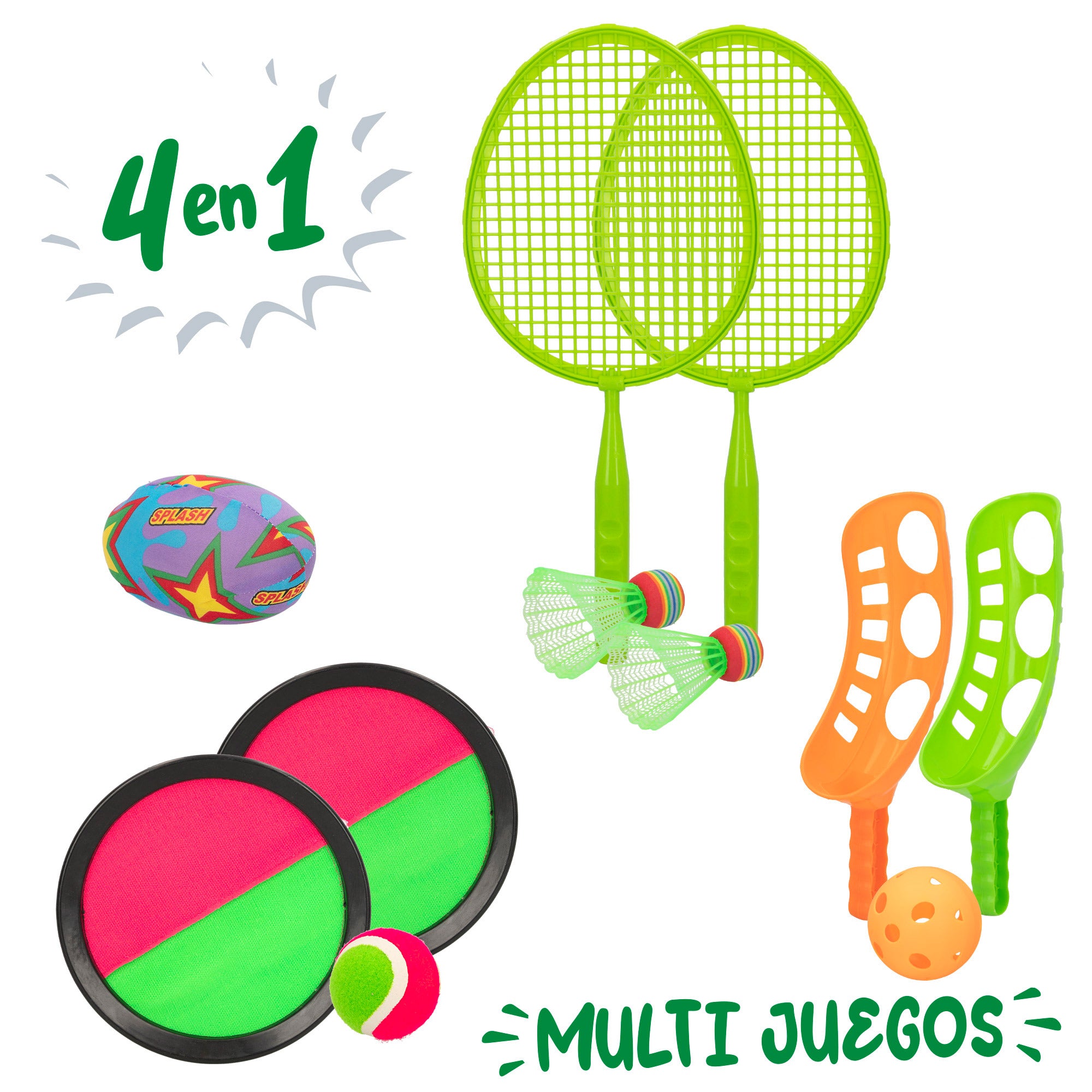 Conjunto Multijogos 4 em 1 para Exterior da CB Sports