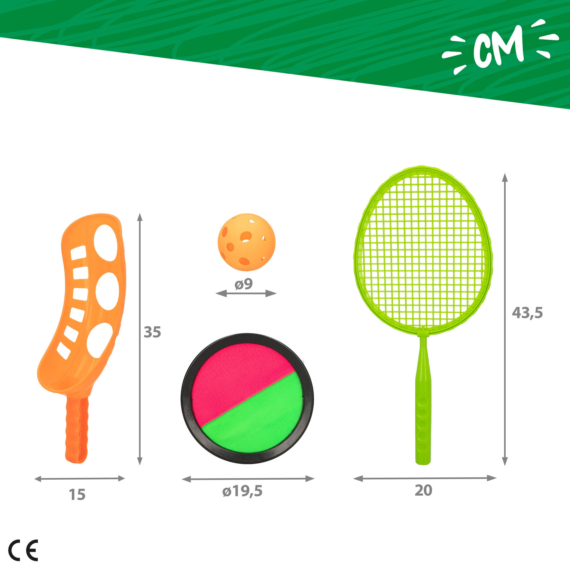 Conjunto Multijogos 4 em 1 para Exterior da CB Sports