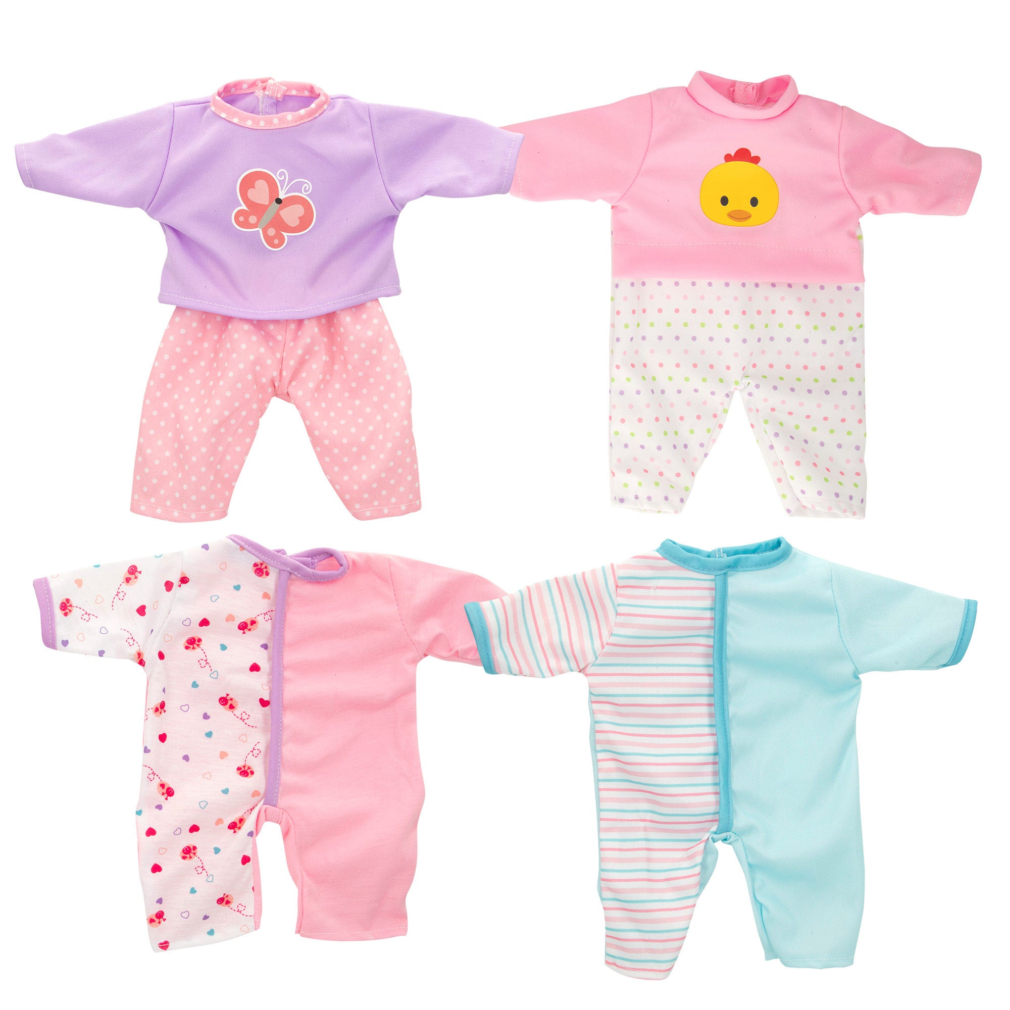 Set Trajes para muñecos bebé 42 cm Colorbaby's