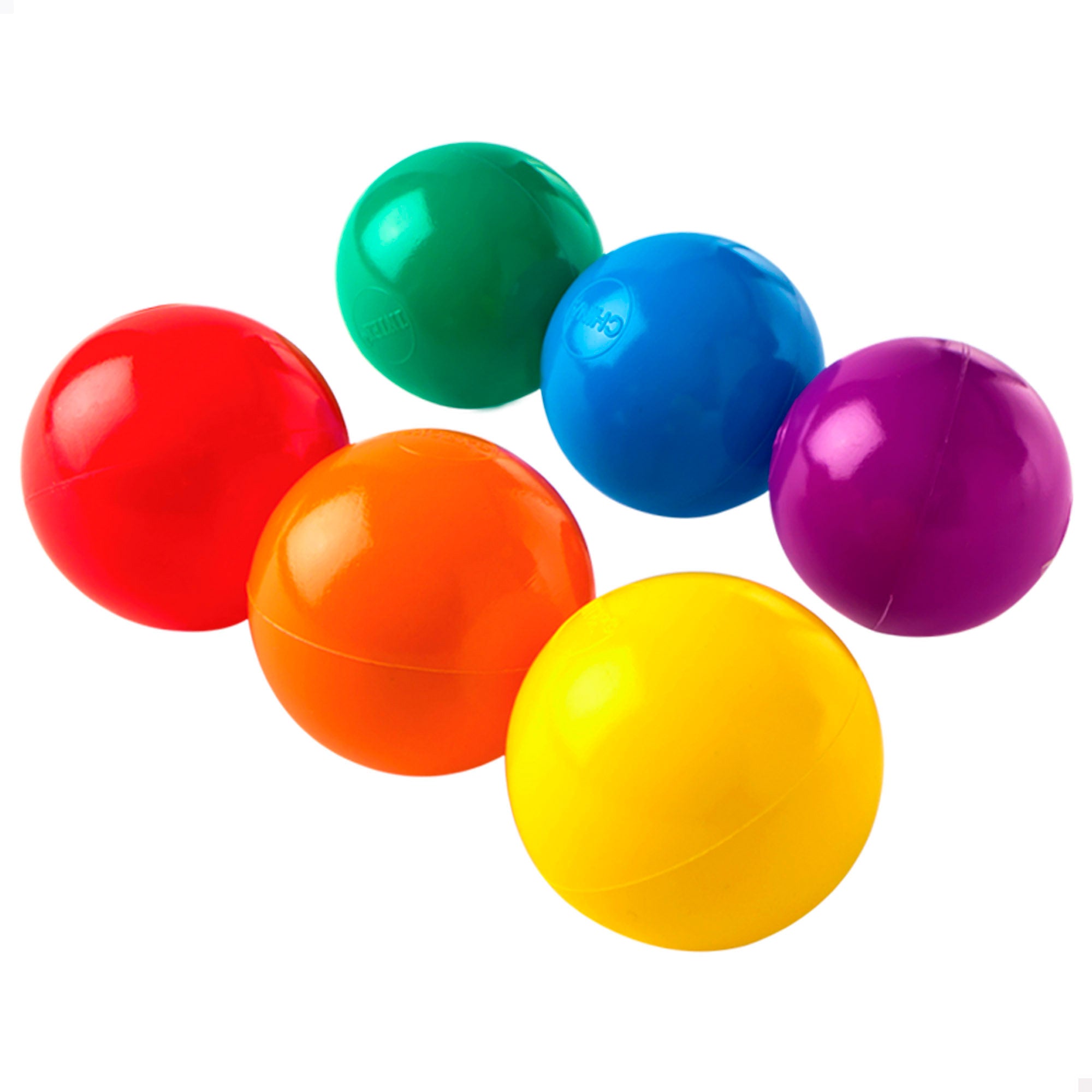 INTEX Pack 100 bolas multicolor 8 cm diámetro