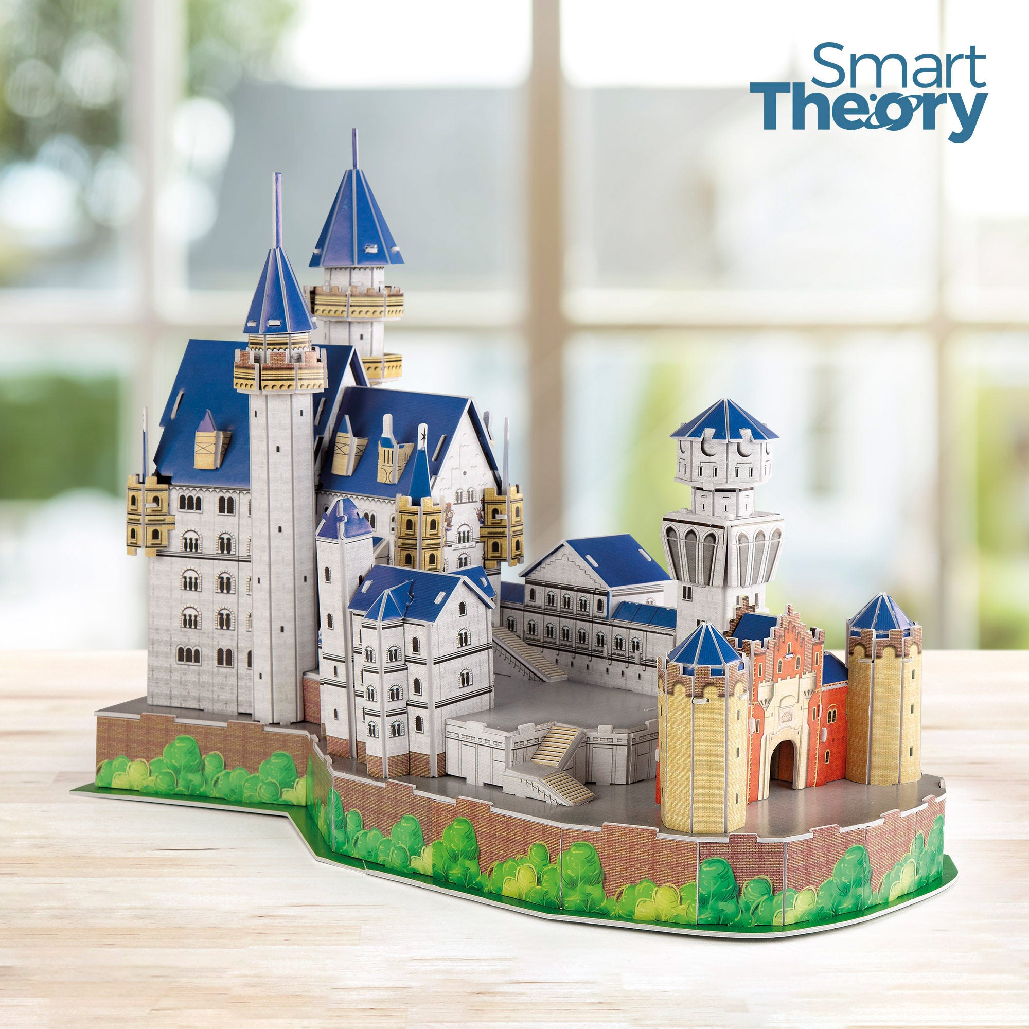 Puzzle 3D do Castelo de Neuschwanstein com 95 peças - Smart Theory