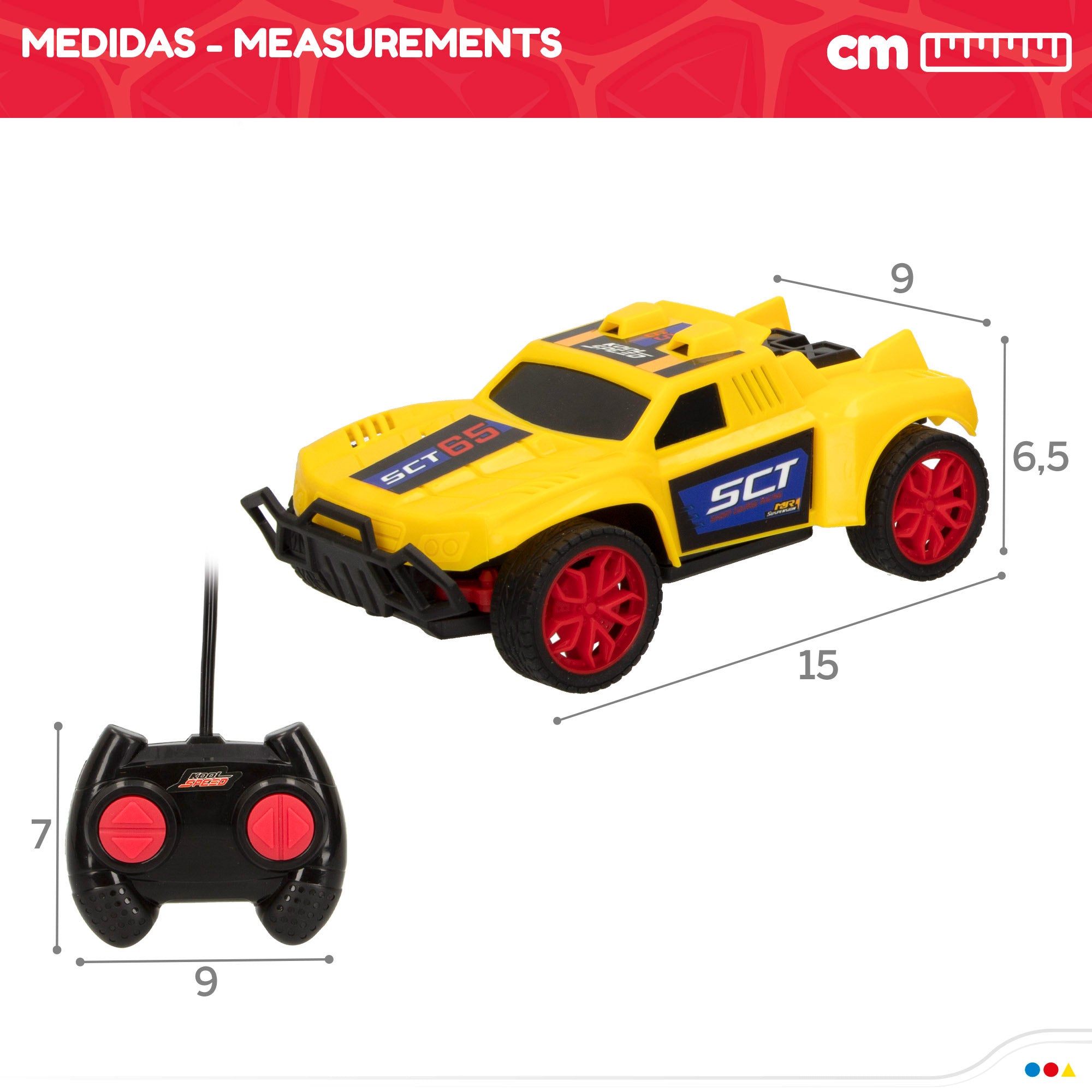 Conjunto de 2 carros de rali com comando, escala 1:24, Speed&amp; Go