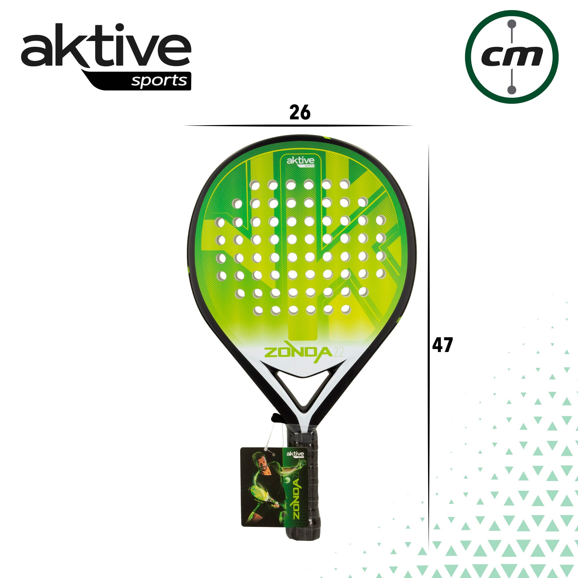 Pala de pádel Zonda 2.2 Potencia-Control Aktive