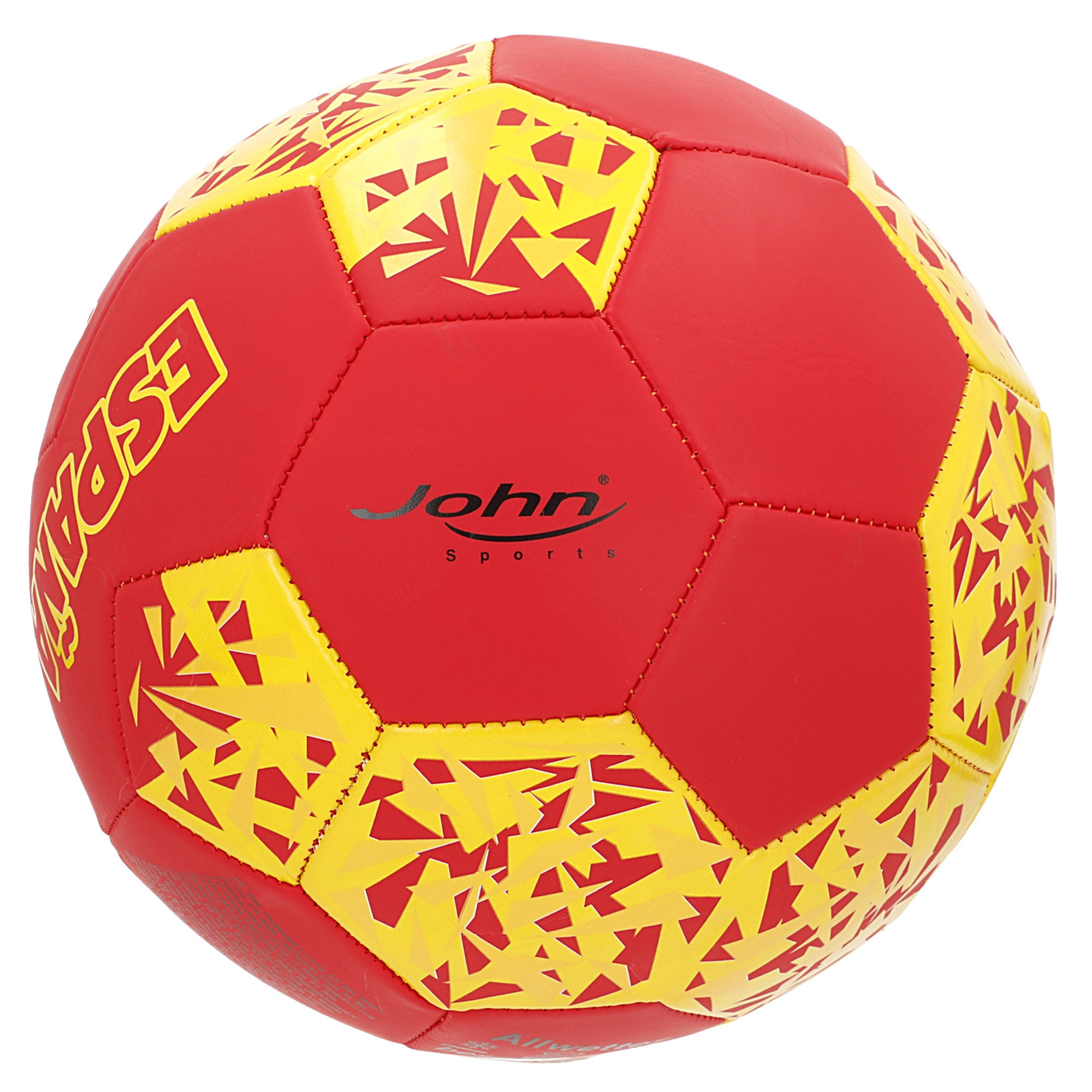 España Balón de fútbol Talla 5 (deshinchado) John