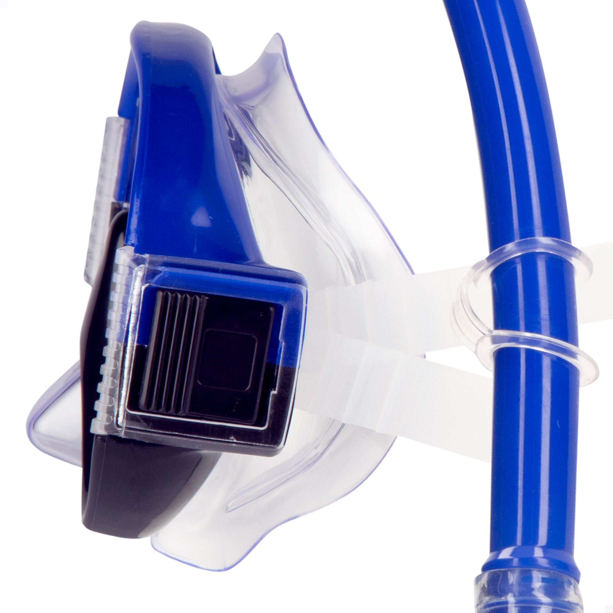 Aqua Sport Set gafas de buceo y tubo adulto azul/negro