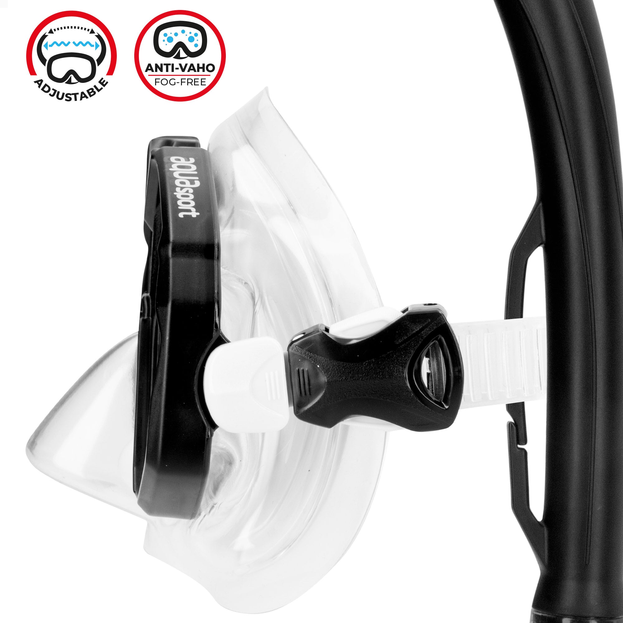 Aqua Sport Set gafas de buceo adulto con tubo