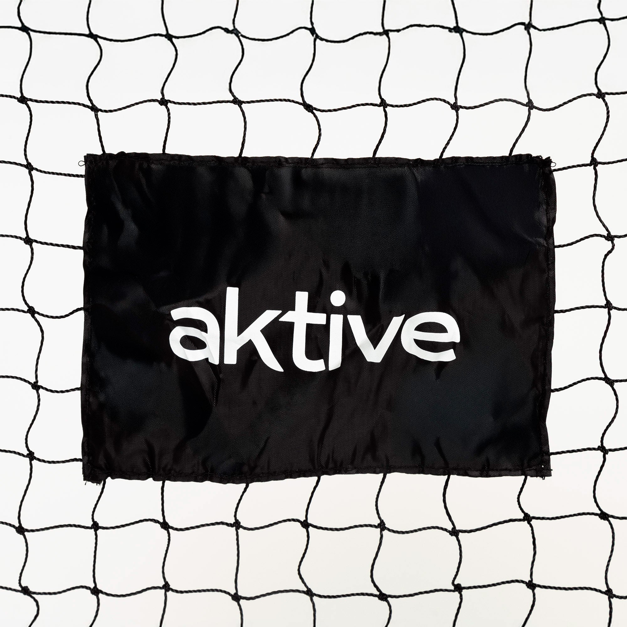 Aktive Portería de fútbol 2 m estructura con protección, red y 5 piquetas