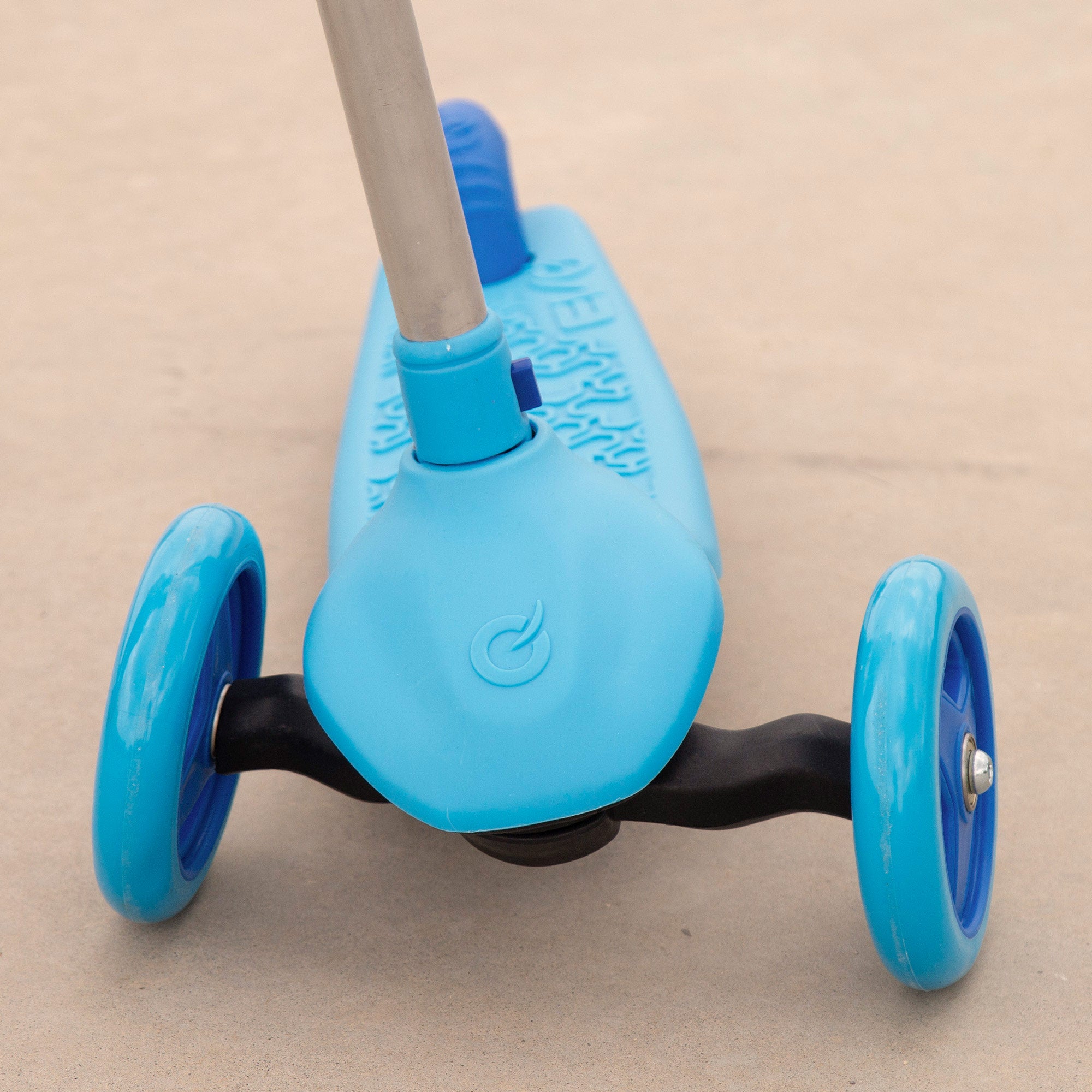 Scooter azul de 3 rodas EVO