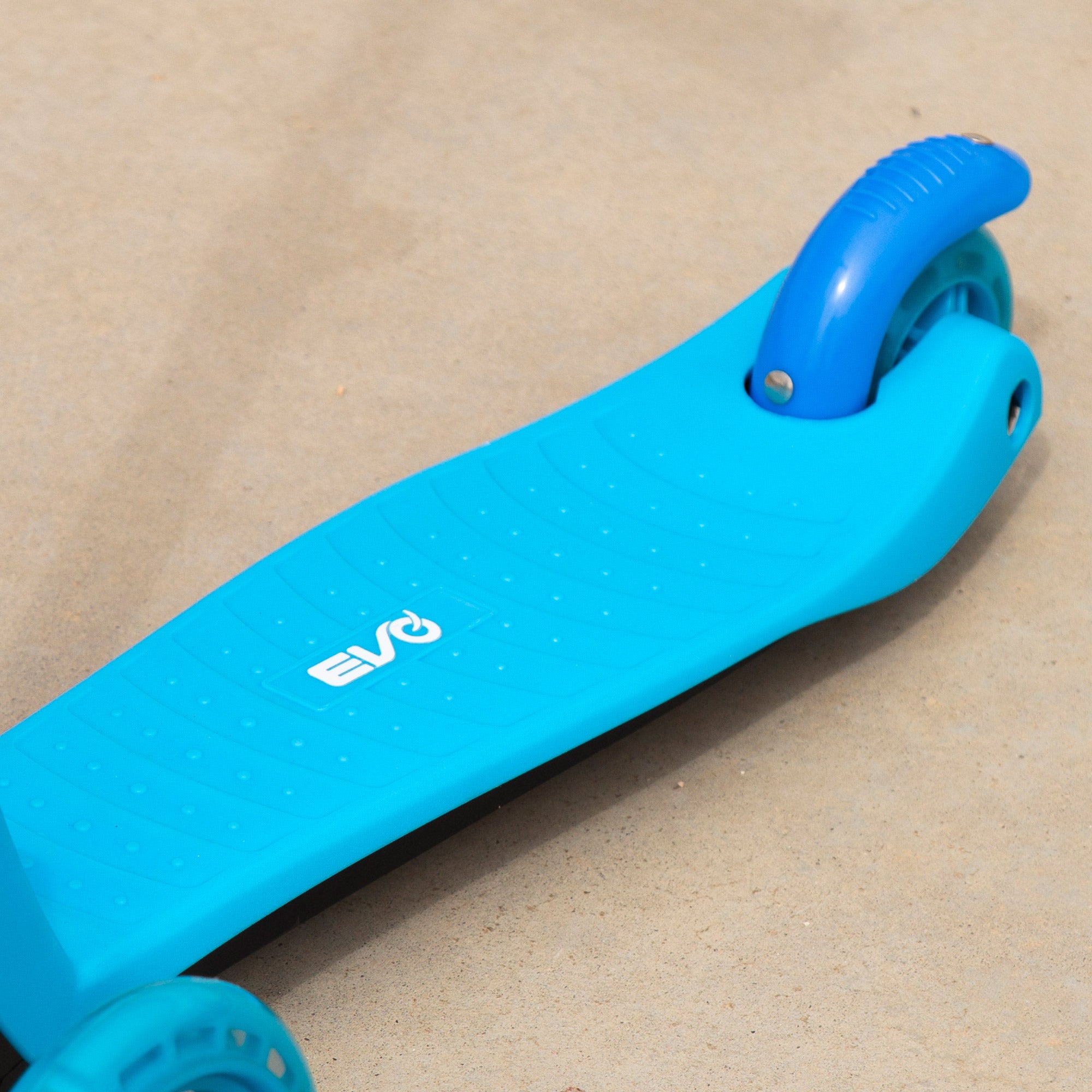 Patinete 3 ruedas azul ajustable EVO