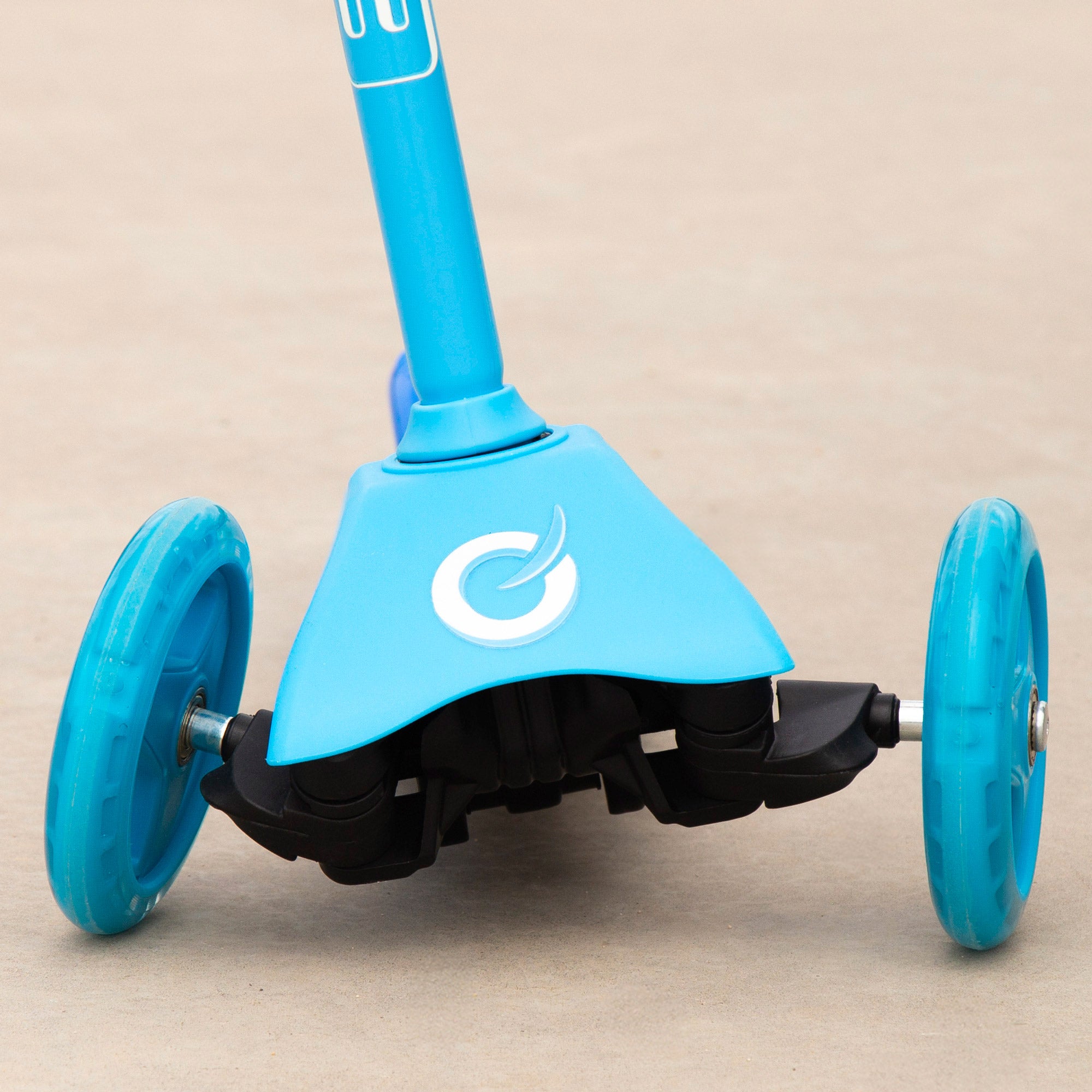 Patinete 3 ruedas azul ajustable EVO