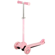 Trotinete EVO ajustável rosa de 3 rodas
