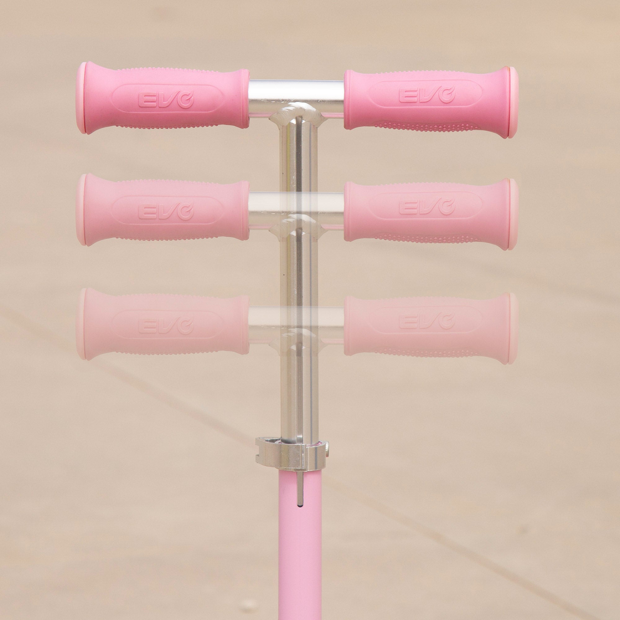 Trotinete EVO ajustável rosa de 3 rodas