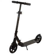 Patinete 2 ruedas plegable y ajustable negro EVO