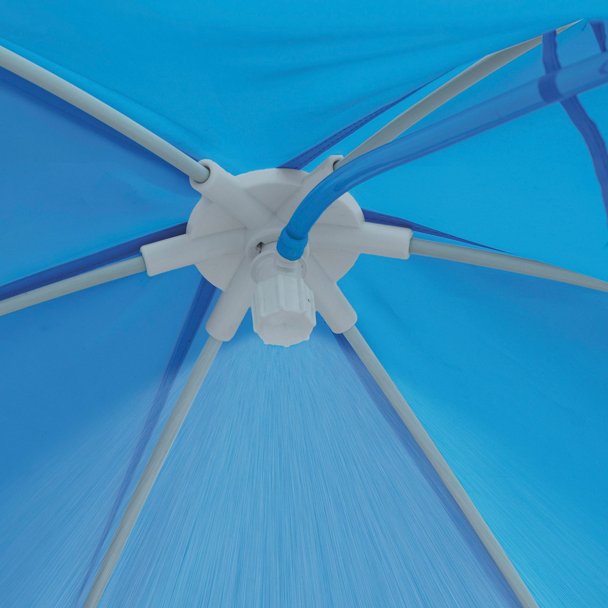 INTEX Piscina desmontable hexagonal 700 litros Canopy Metal Frame con toldo desmontable