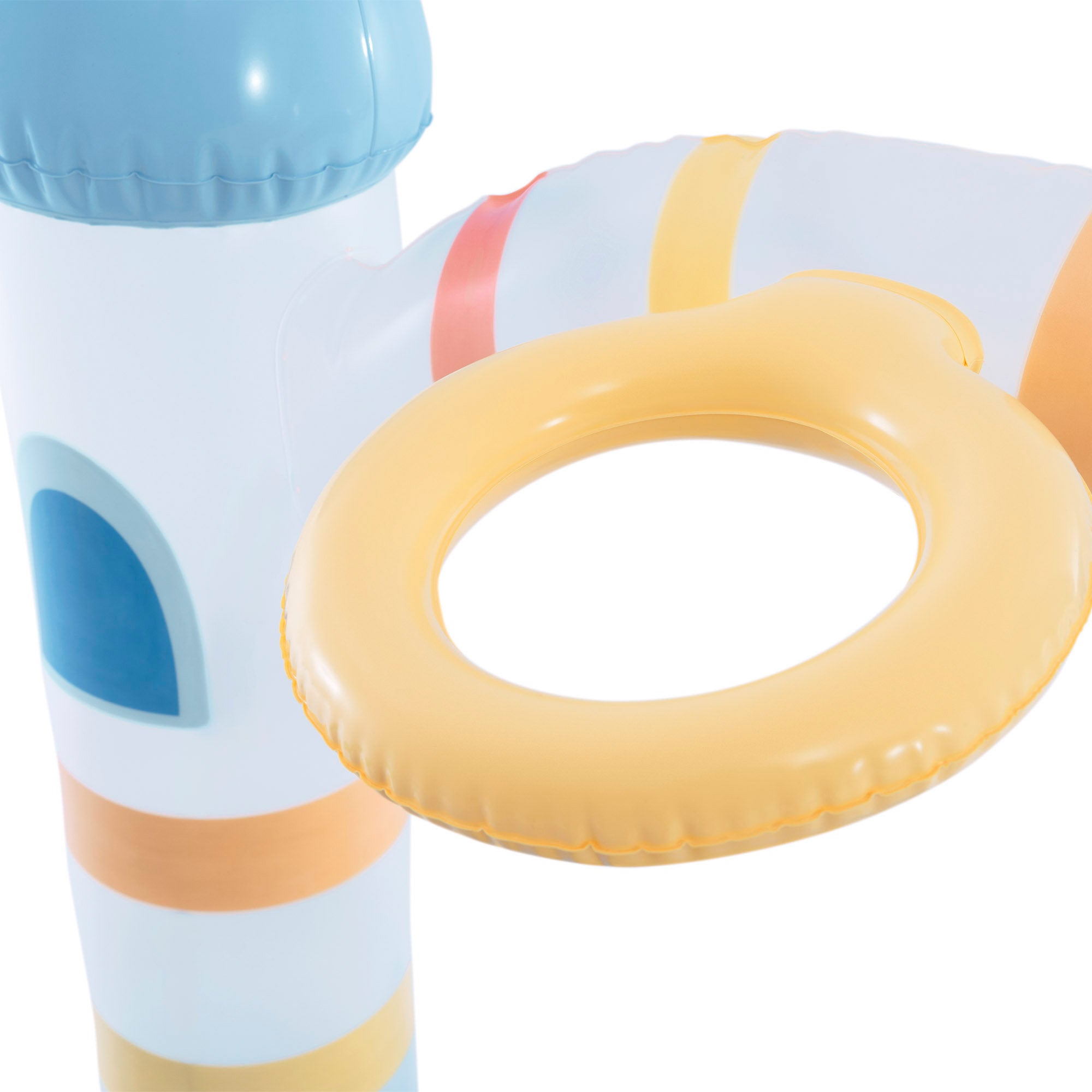 INTEX Centro de juegos hinchable con tobogán castillo unicornio