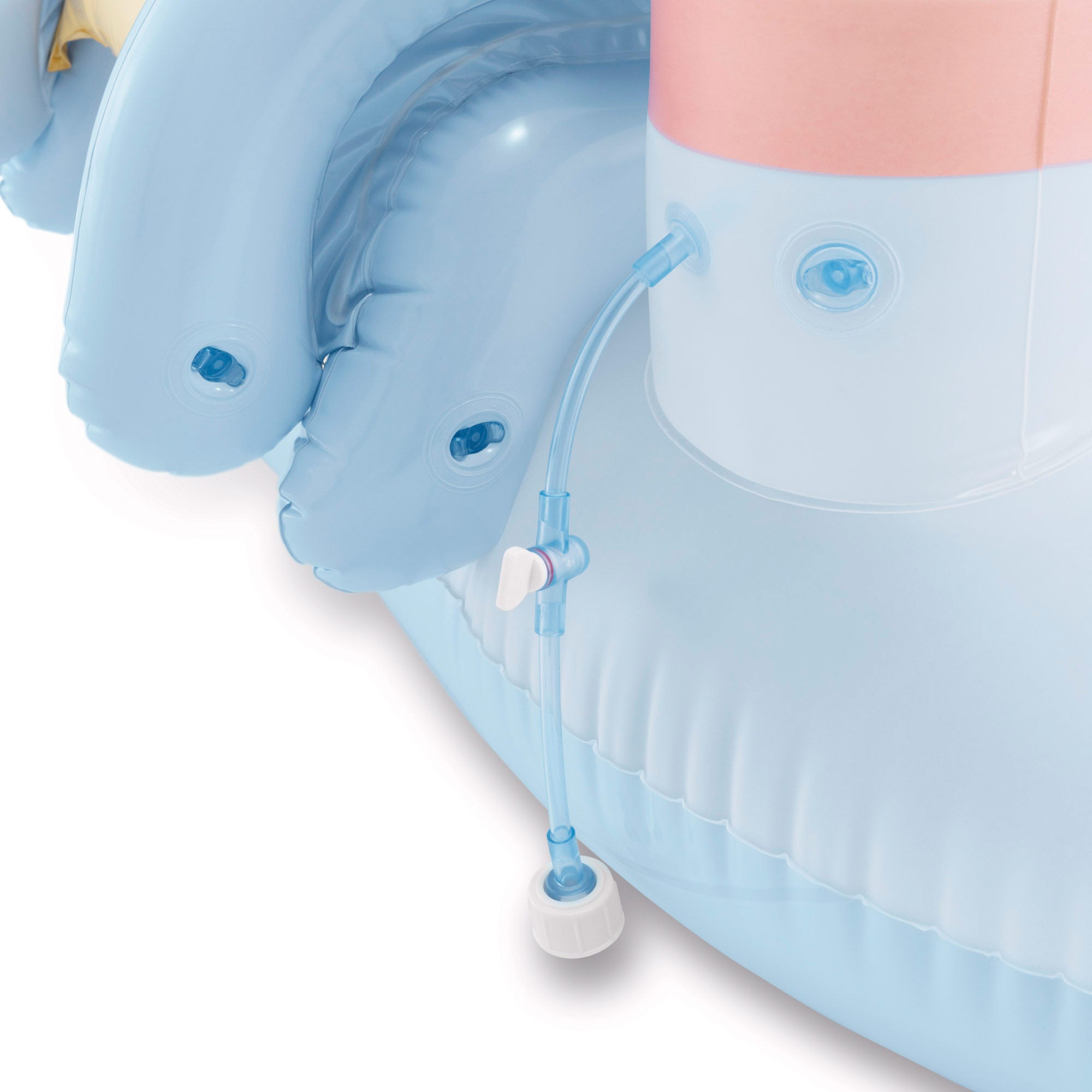 INTEX Centro de juegos hinchable con tobogán castillo unicornio