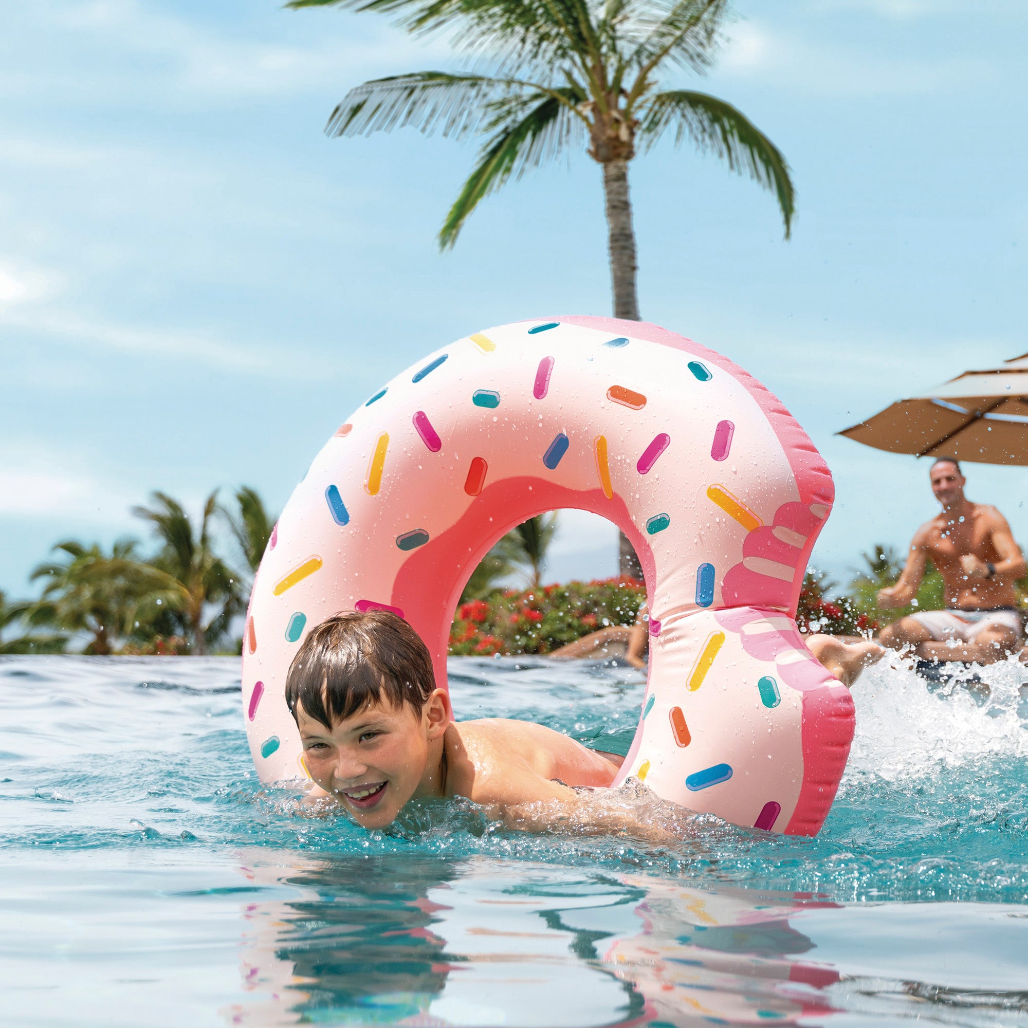INTEX Donut hinchable con mordisco Ø94 cm