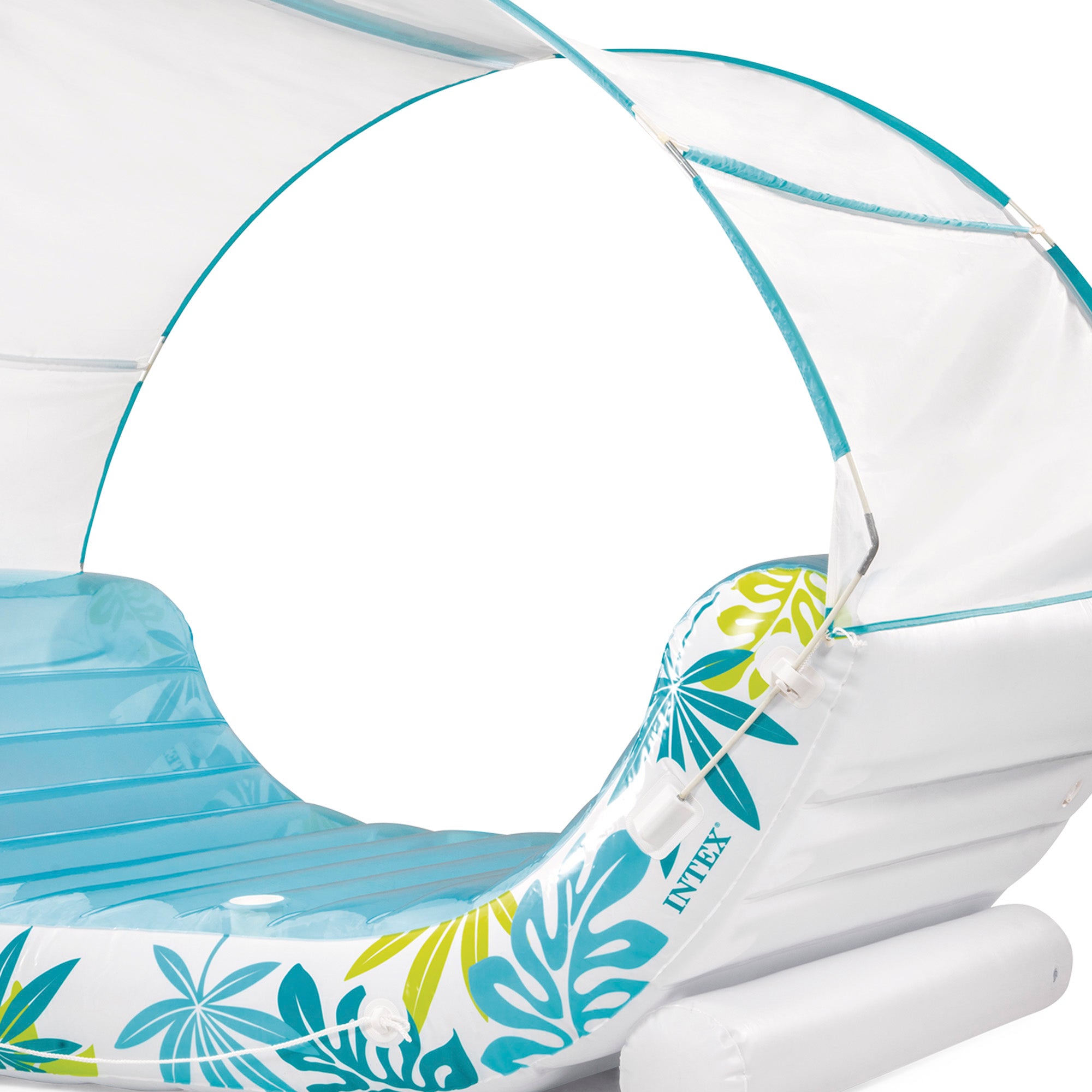 INTEX Colchoneta hinchable doble 224x150x165 cm