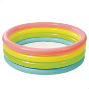 Piscina infantil insuflável INTEX com argolas multicoloridas 780 L