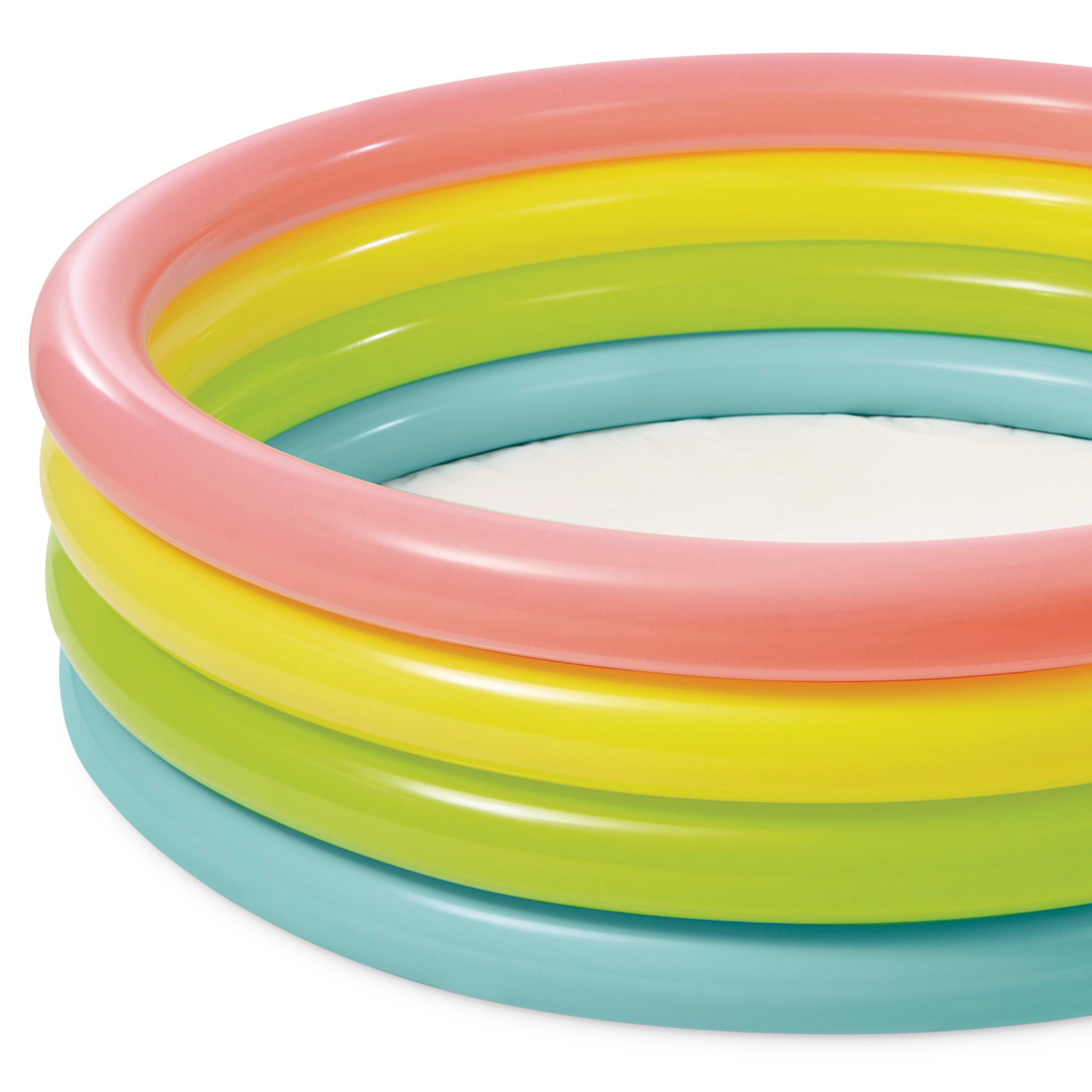 Piscina infantil insuflável INTEX com argolas multicoloridas 780 L