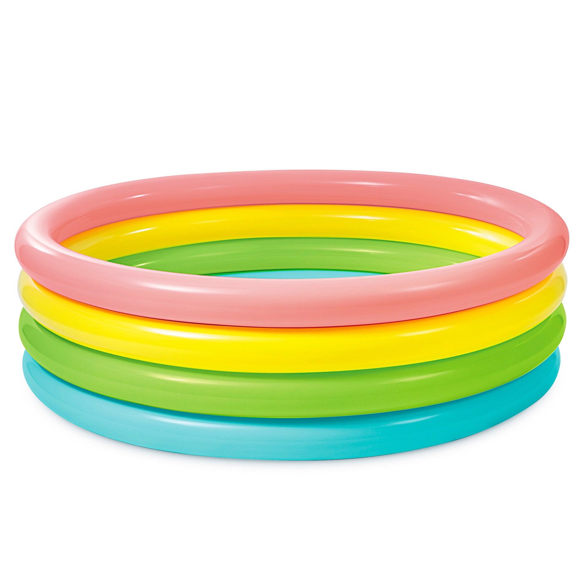 Piscina infantil insuflável INTEX com argolas multicoloridas 780 L