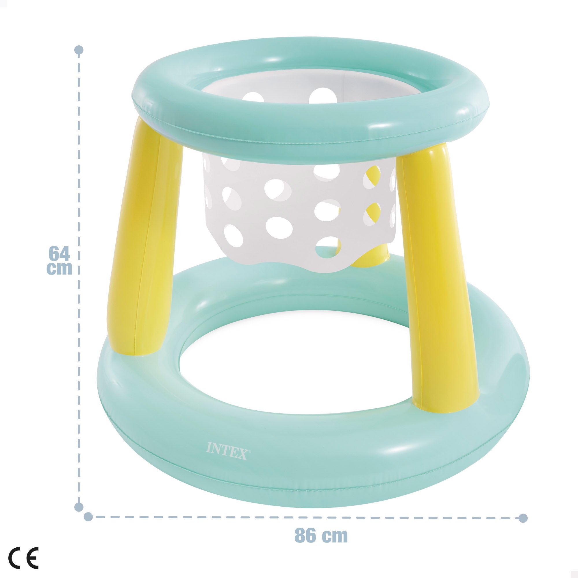 INTEX Juego hinchable de baloncesto acuático