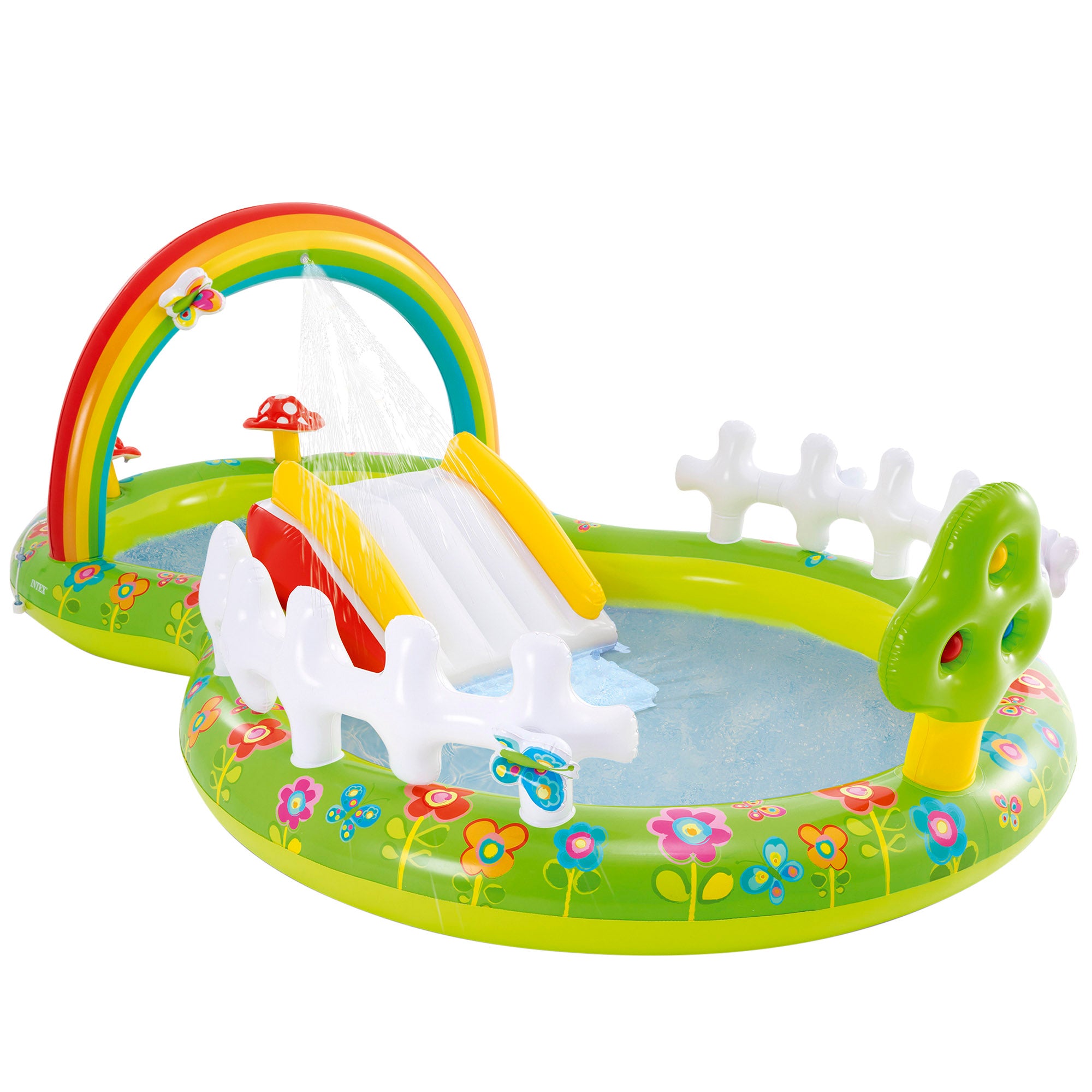 INTEX Centro de juegos jardín con tobogán 290x180x104 cm