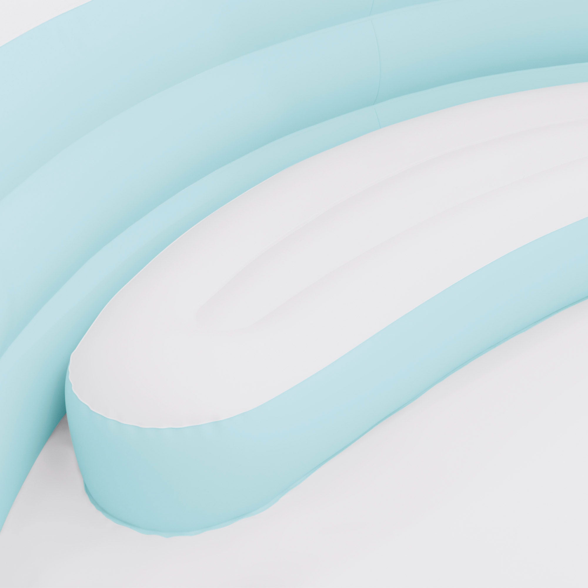 INTEX Piscina hinchable infantil azul y blanco con toldo solar desmontable