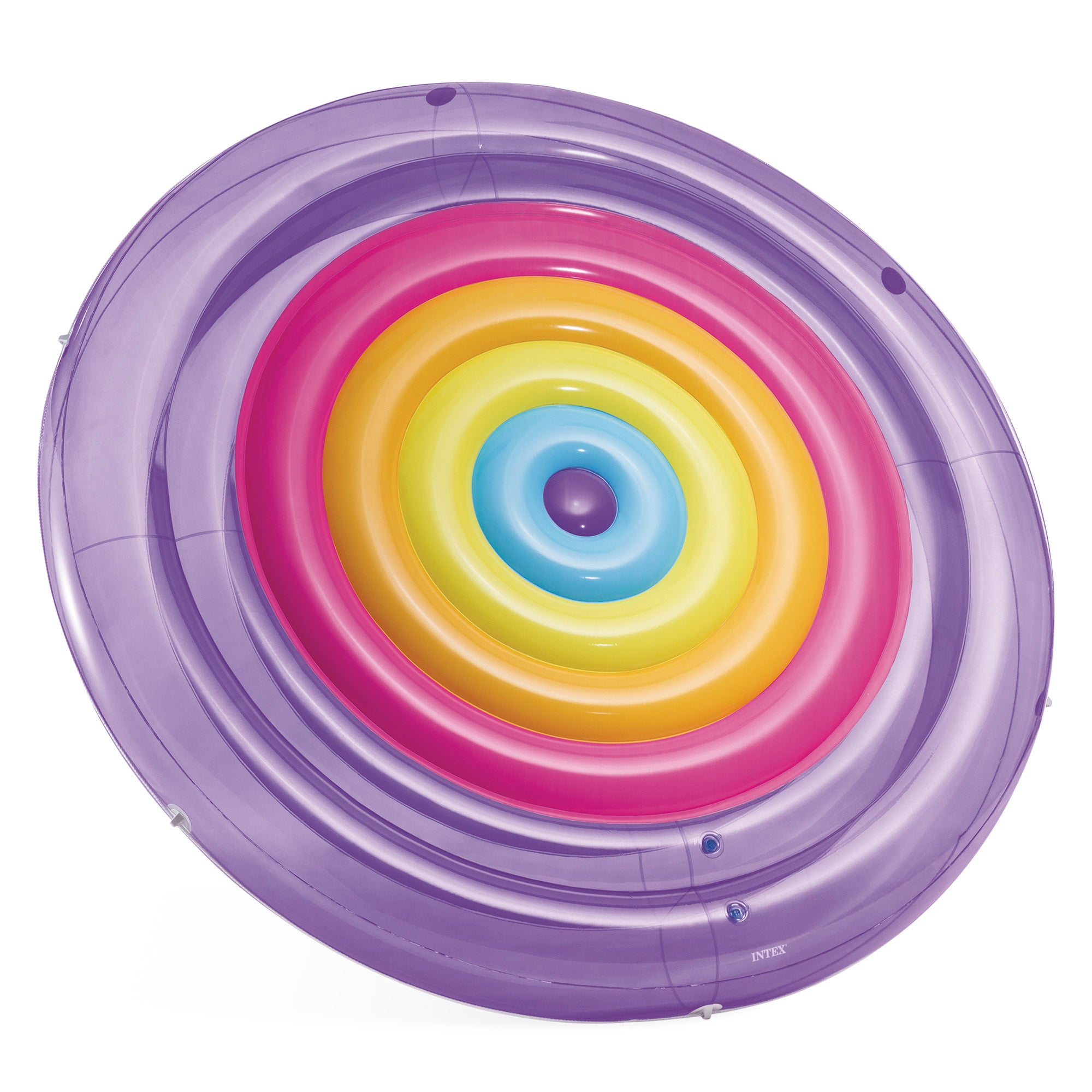 INTEX Isla hinchable arcoíris Ø201 cm