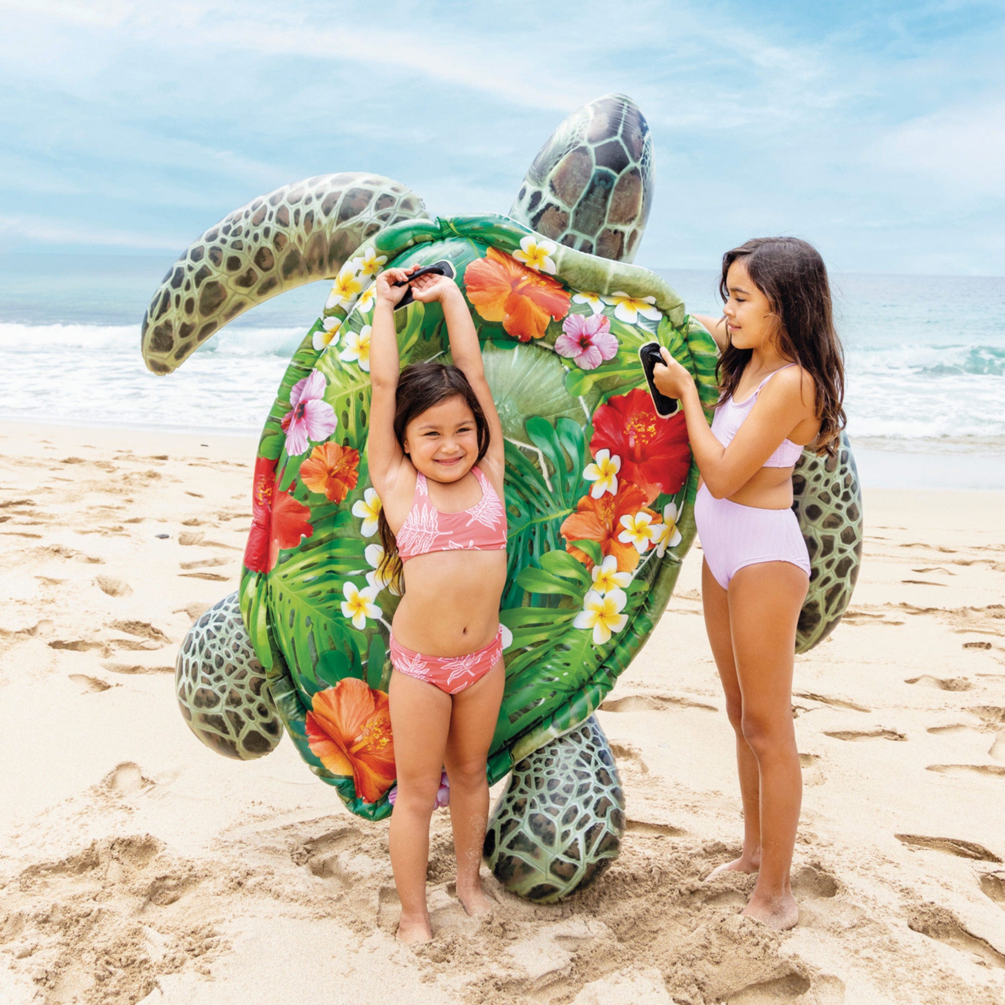 INTEX Tortuga hinchable grande 191x170 cm