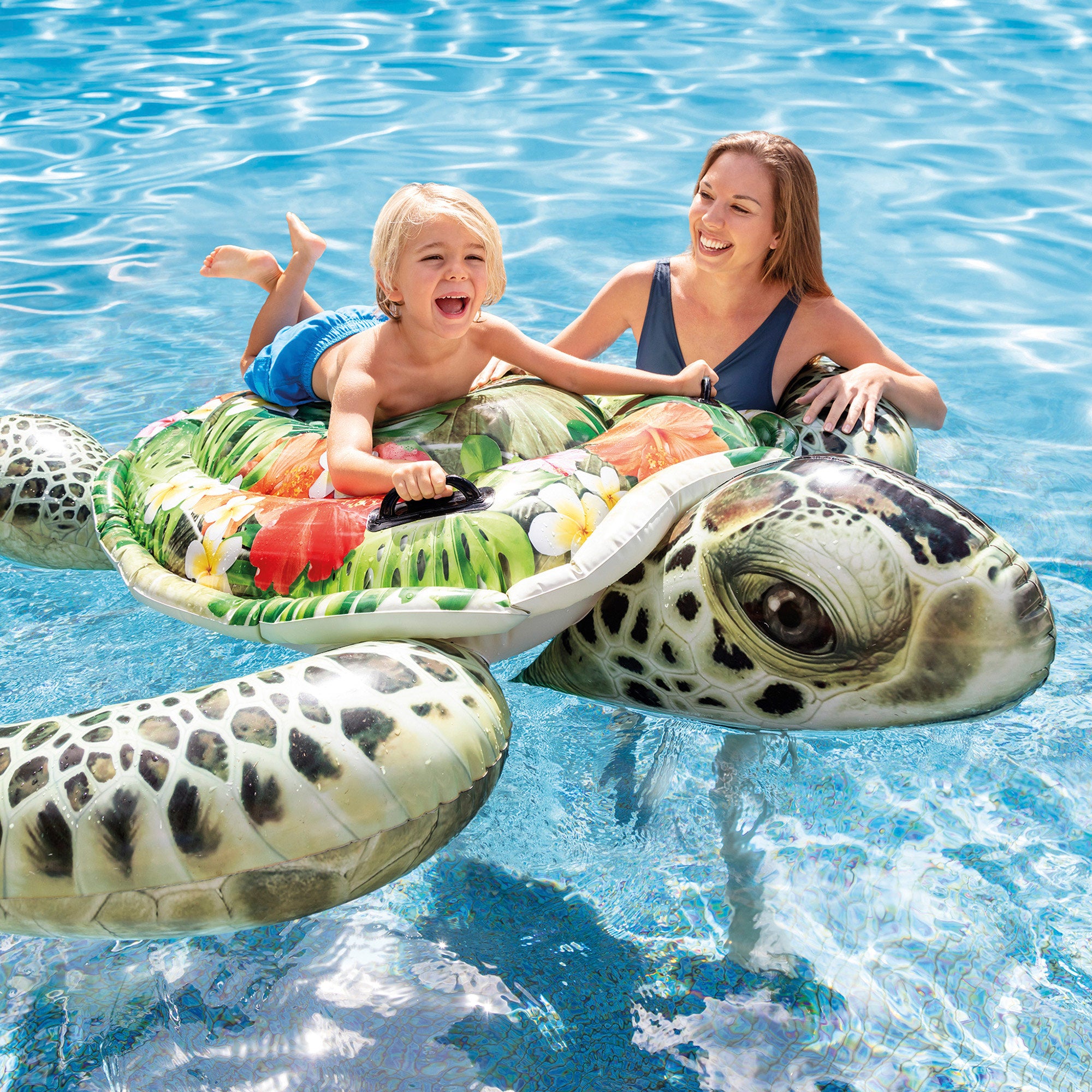 INTEX Tortuga hinchable grande 191x170 cm