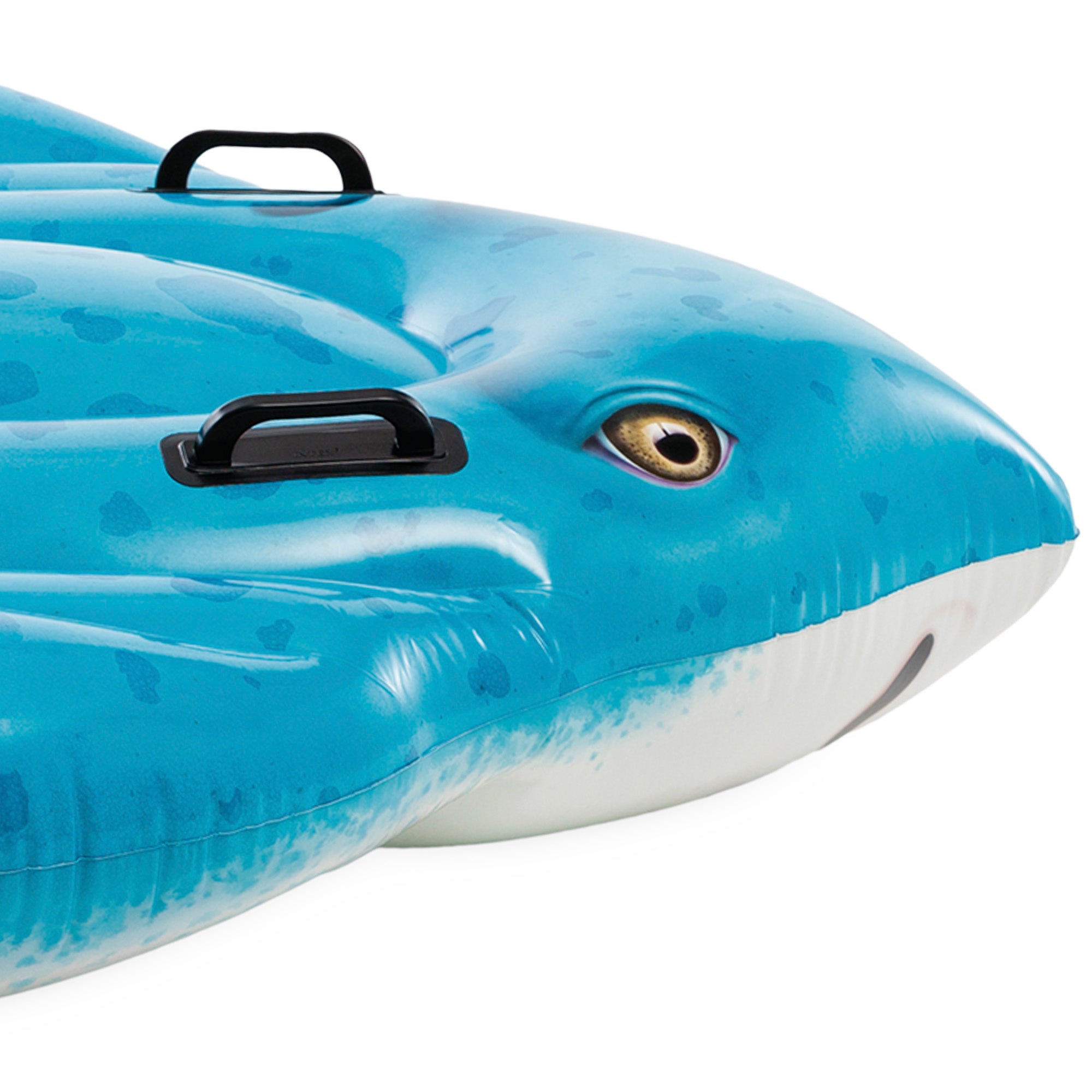 INTEX Flotador piscina raya con asas 145x185 cm