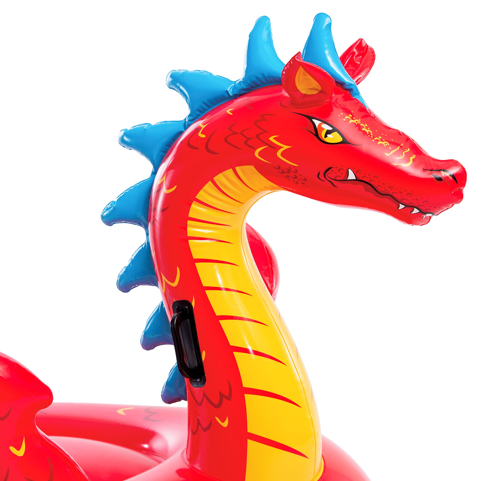INTEX Flotador piscina dragón con asas 198x173 cm