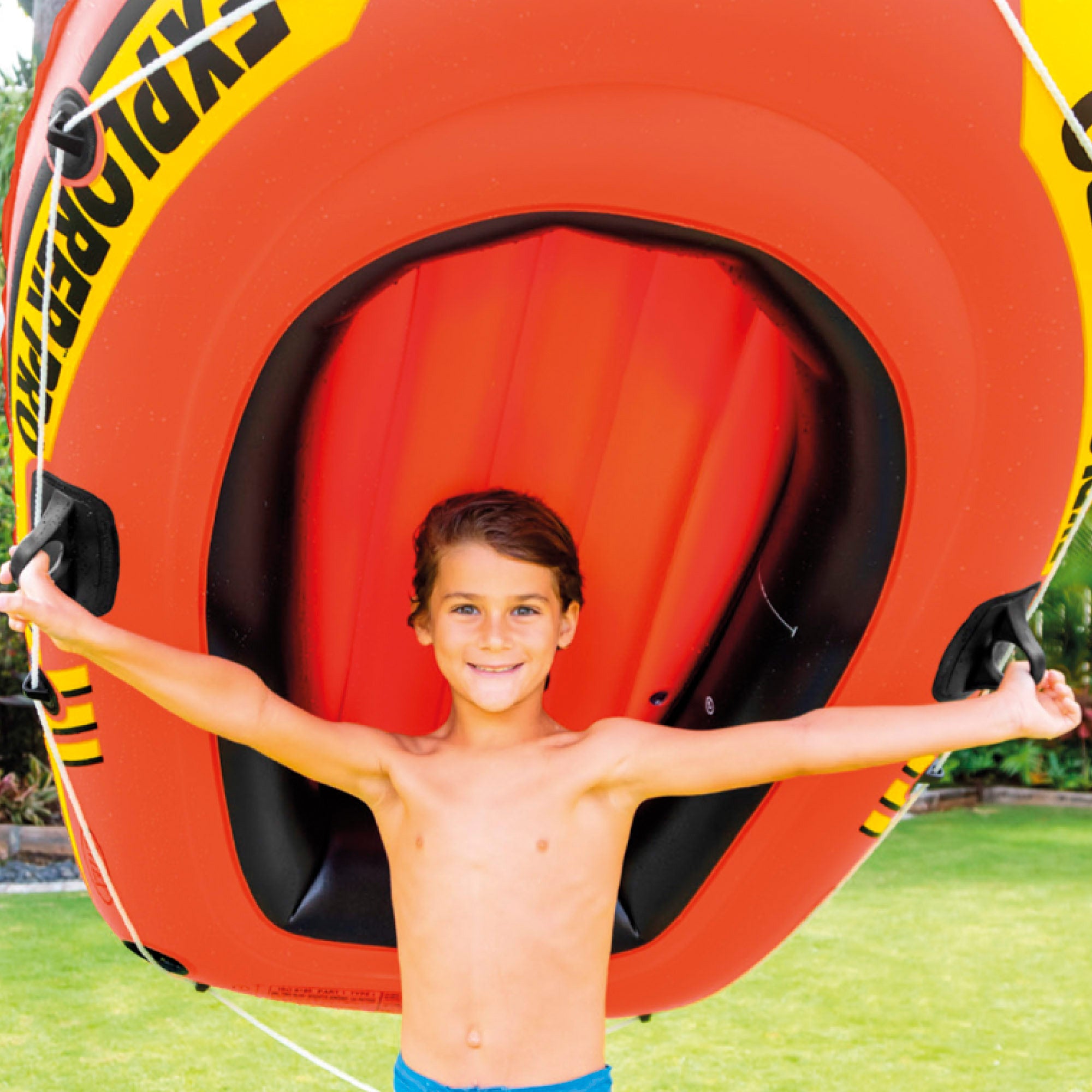 INTEX Barca hinchable explorer pro 200 - 196x102x33 cm