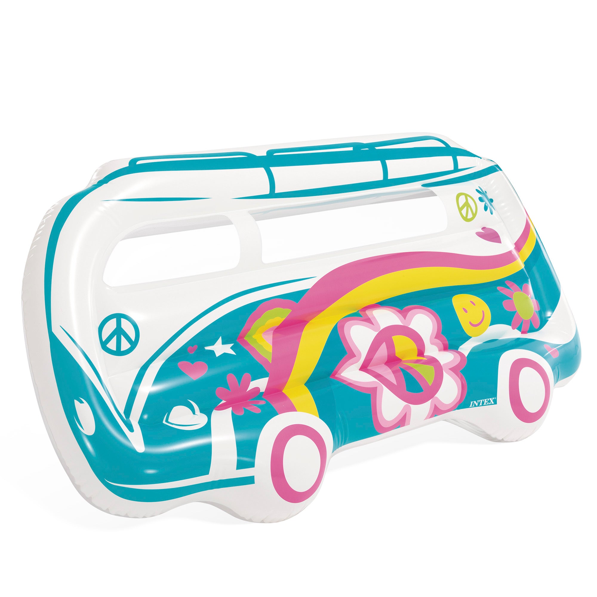 INTEX Colchoneta hinchable furgoneta hippie 178x23x91 cm