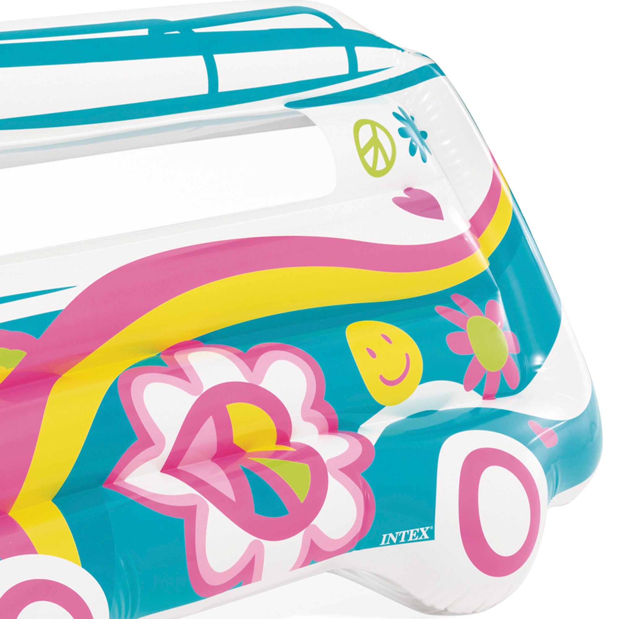 INTEX Colchoneta hinchable furgoneta hippie 178x23x91 cm